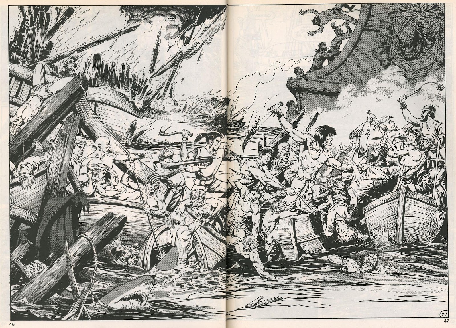 The Savage Sword Of Conan issue 129 - Page 45