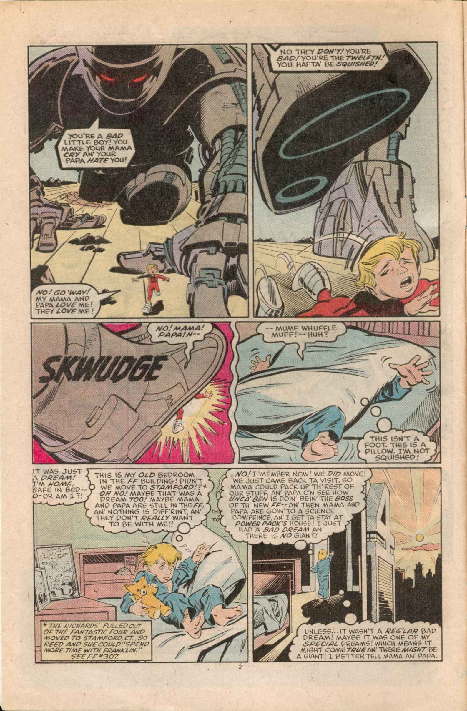 Read online Power Pack (1984) comic -  Issue #36 - 3
