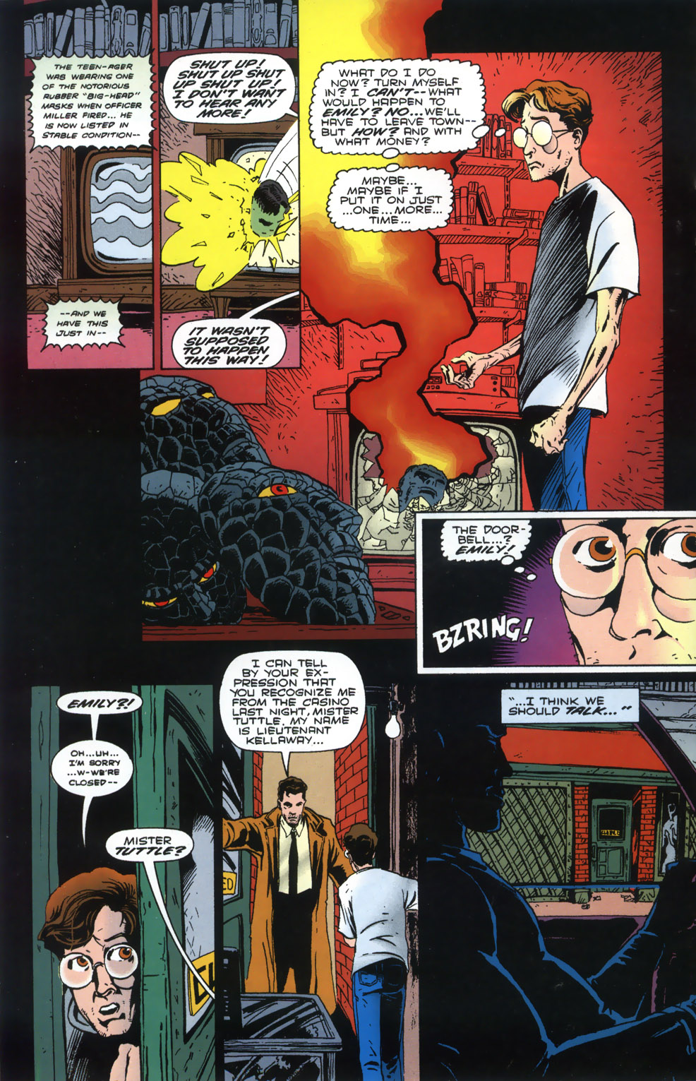 Read online The Mask: The Hunt for Green October comic -  Issue #3 - 17