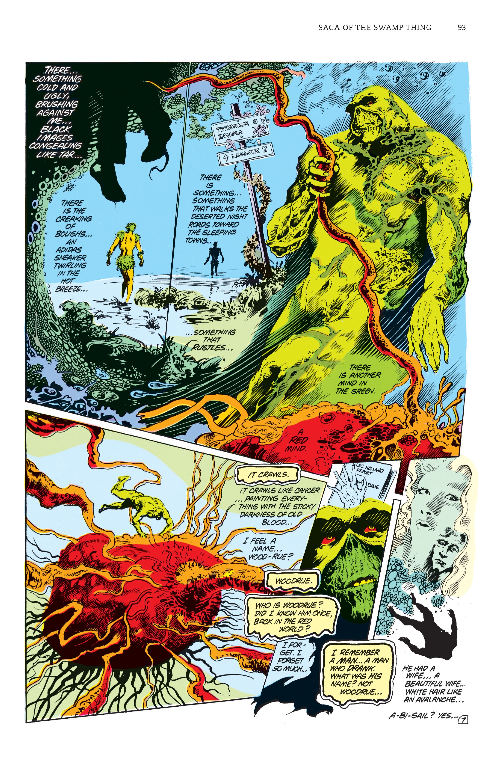 Read online Saga of the Swamp Thing comic -  Issue # TPB 1 (Part 1) - 90