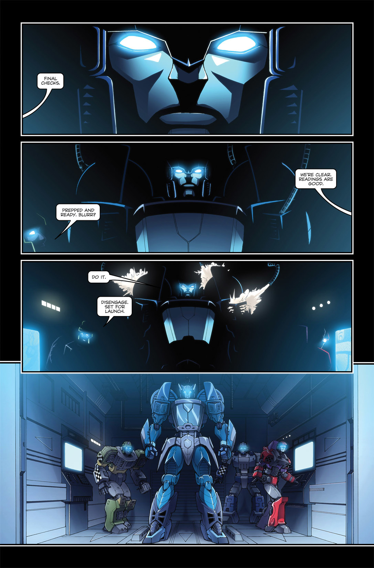 Read online Transformers Spotlight: Blurr comic -  Issue # Full - 5