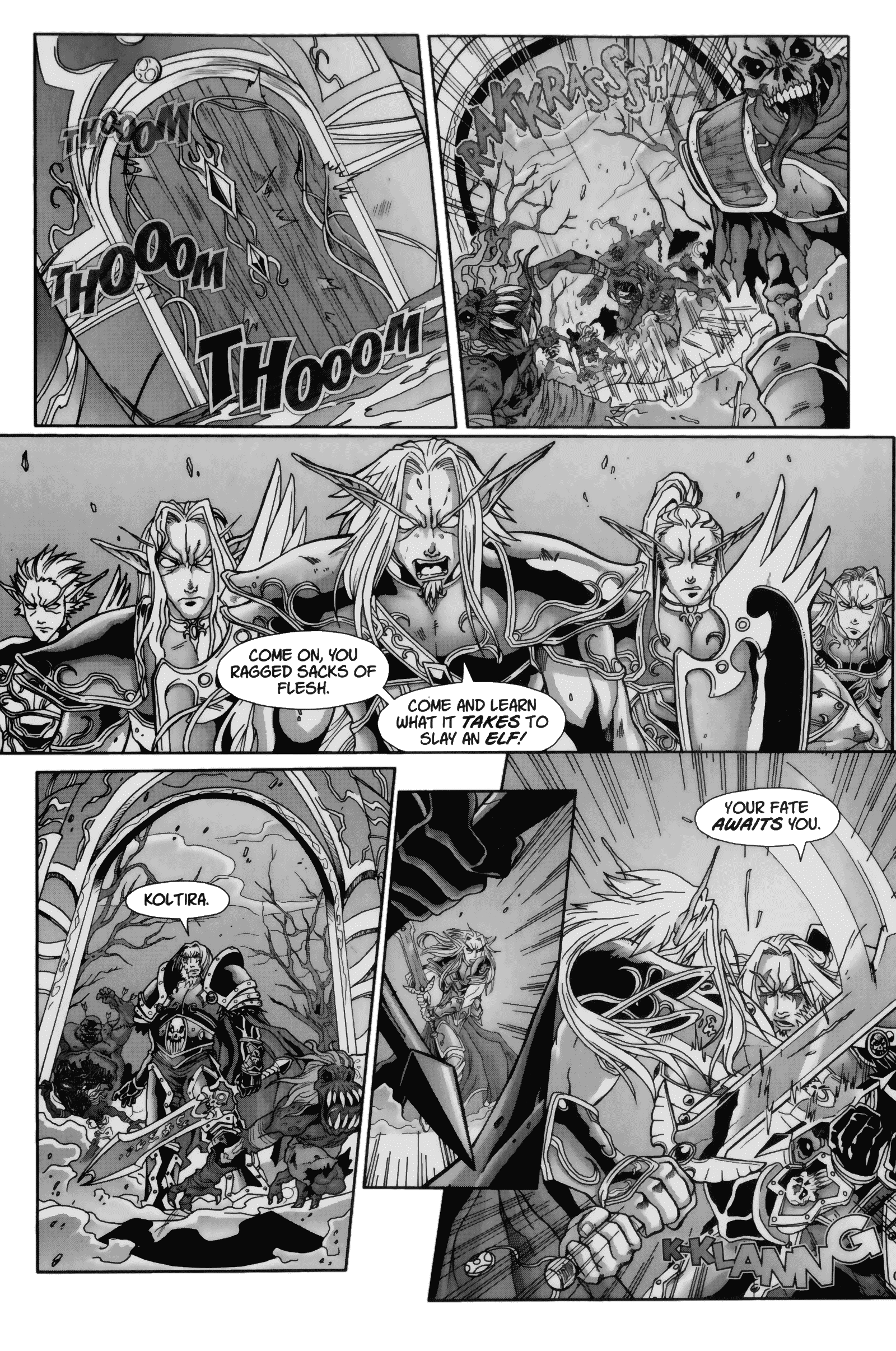 Read online World of Warcraft: Death Knight comic -  Issue # TPB (Part 1) - 84