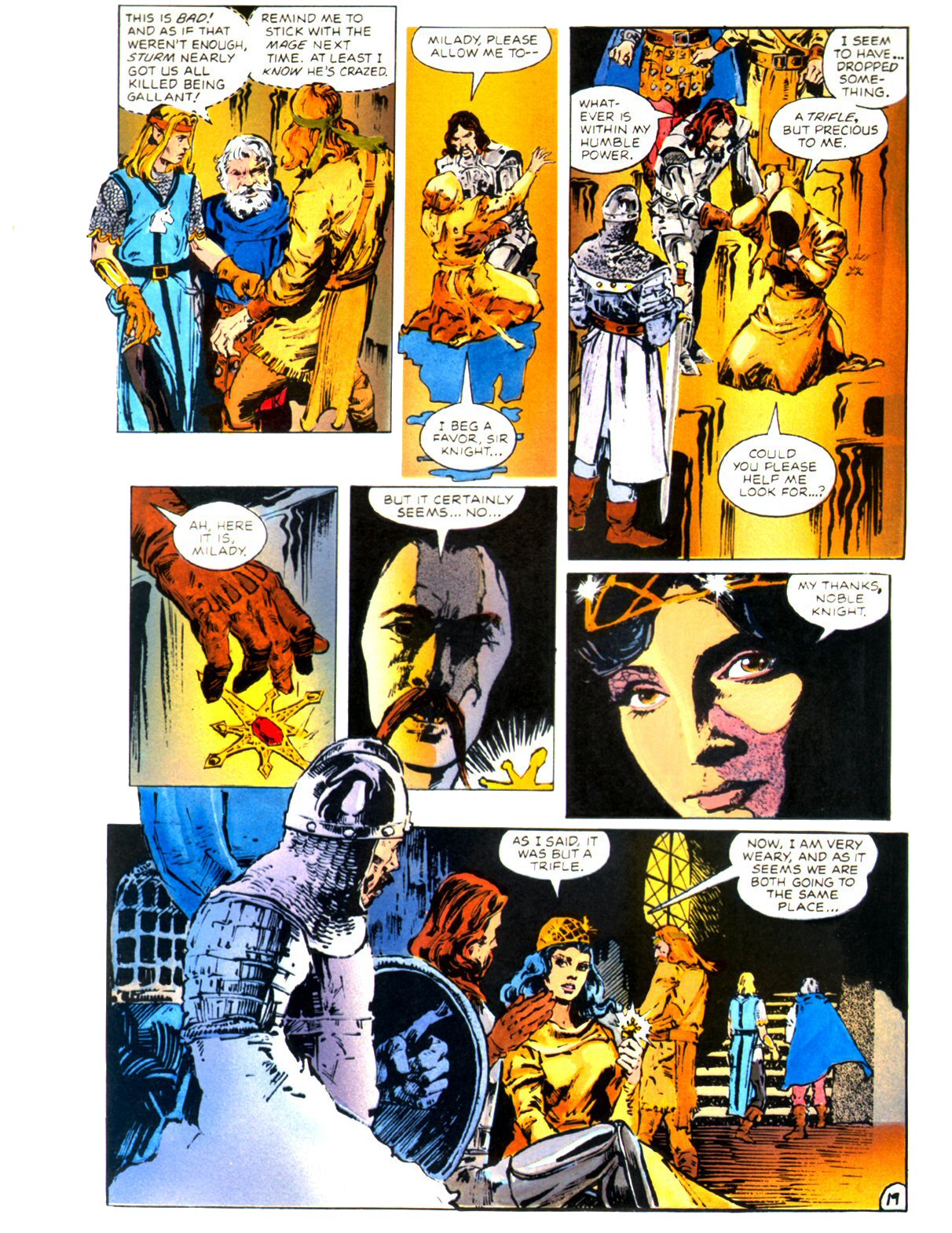 Read online Dragonlance Saga comic -  Issue #3 - 22
