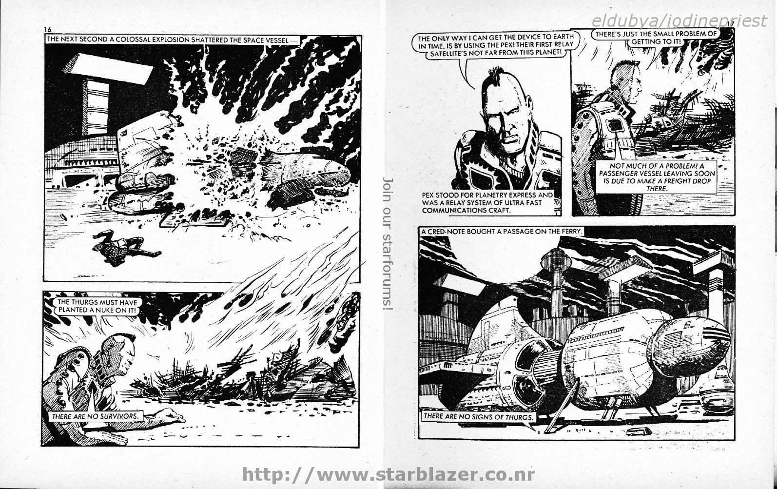Read online Starblazer comic -  Issue #136 - 10
