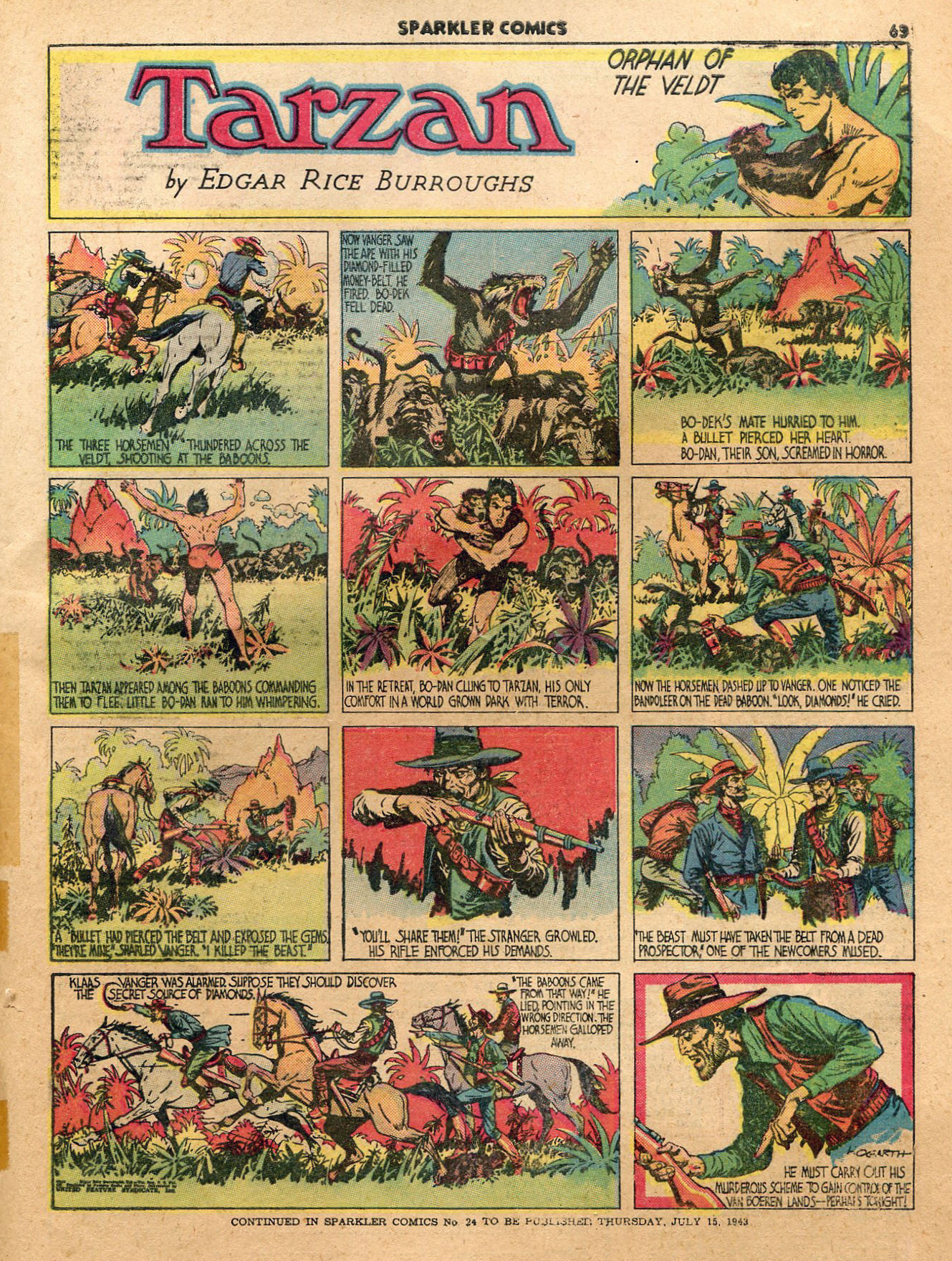 Read online Sparkler Comics comic -  Issue #23 - 61