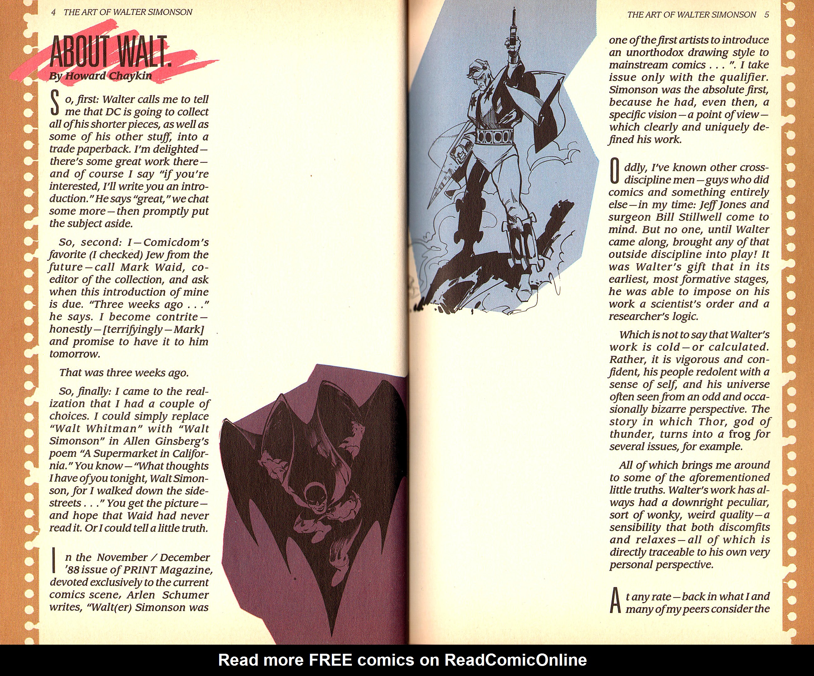 Read online The Art of Walter Simonson comic -  Issue # TPB - 4