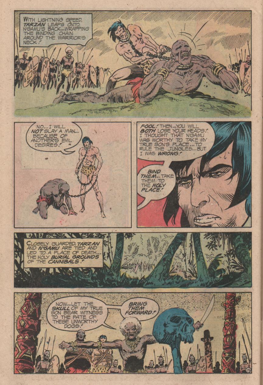 Read online Tarzan (1972) comic -  Issue #239 - 15