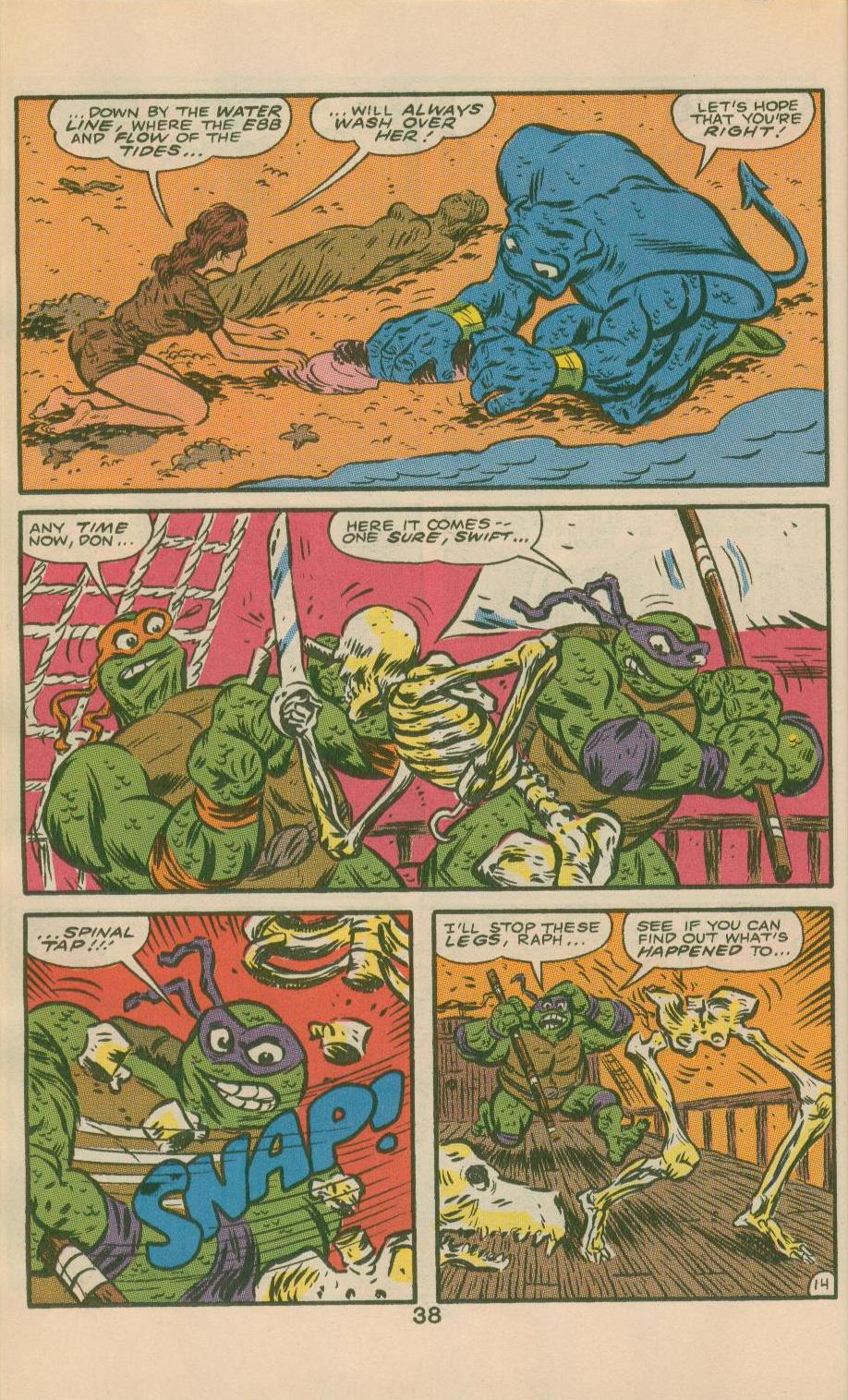 Read online Teenage Mutant Ninja Turtles Adventures (1989) comic -  Issue # _Spring 1991 - 40