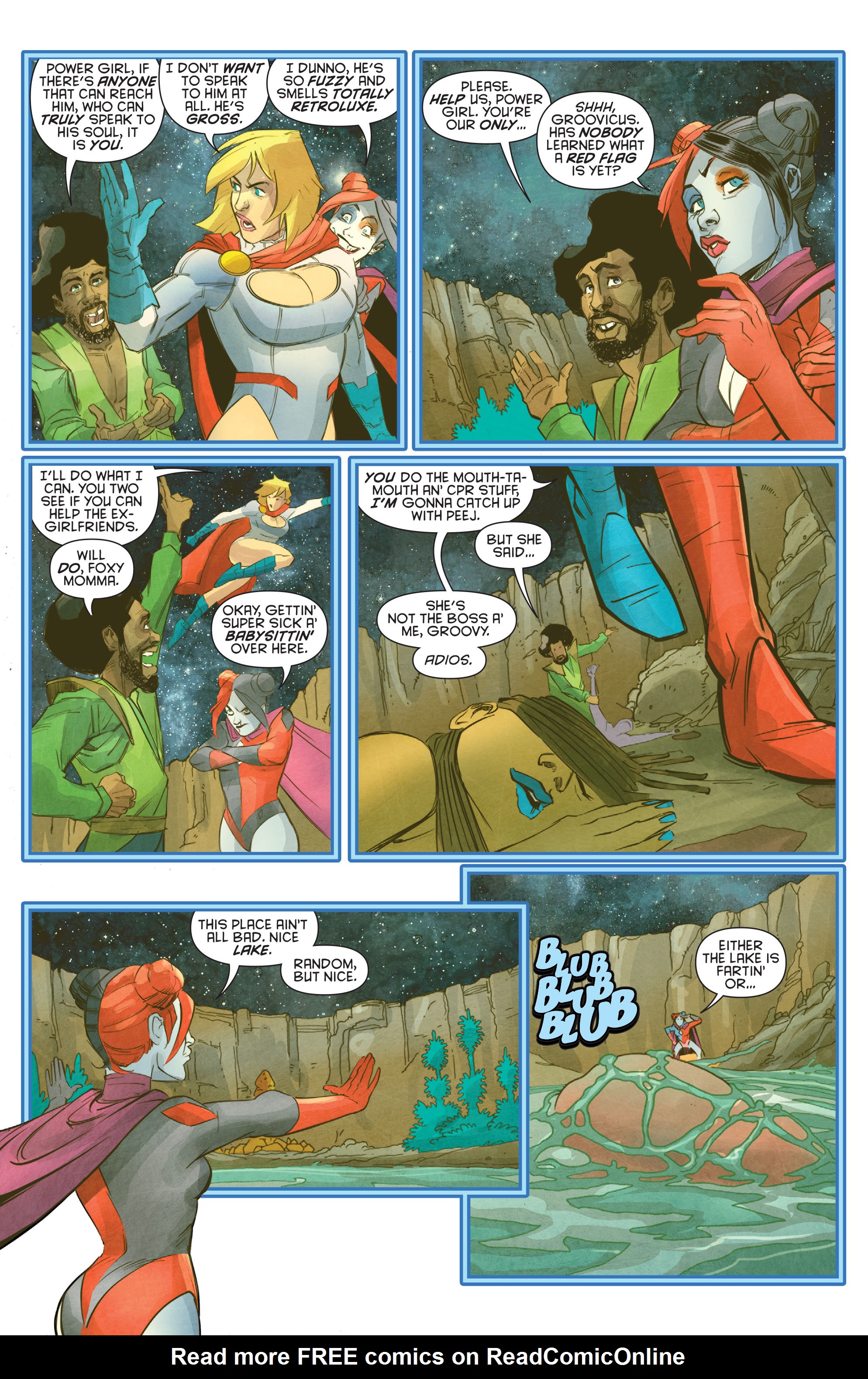 Read online Harley Quinn and Power Girl comic -  Issue #4 - 9