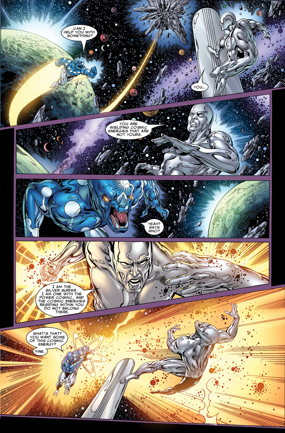 Read online Captain Universe comic -  Issue # Issue Silver Surfer - 10