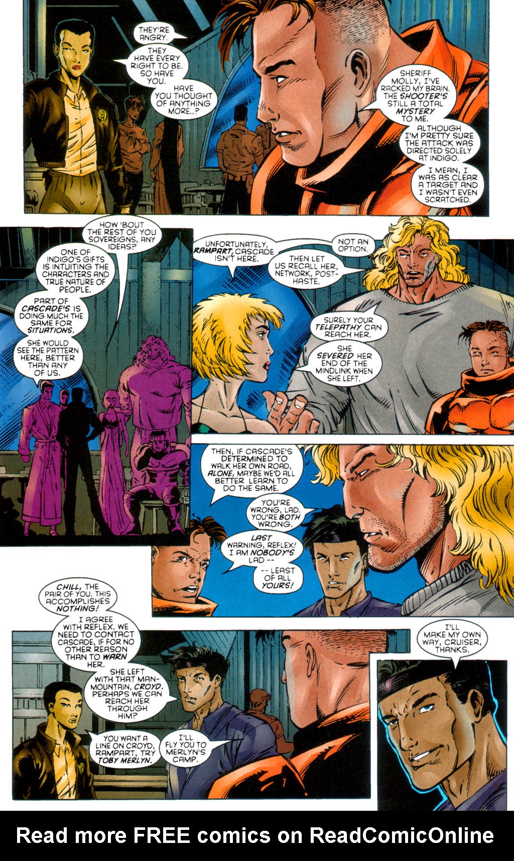 Read online Sovereign Seven comic -  Issue #22 - 8