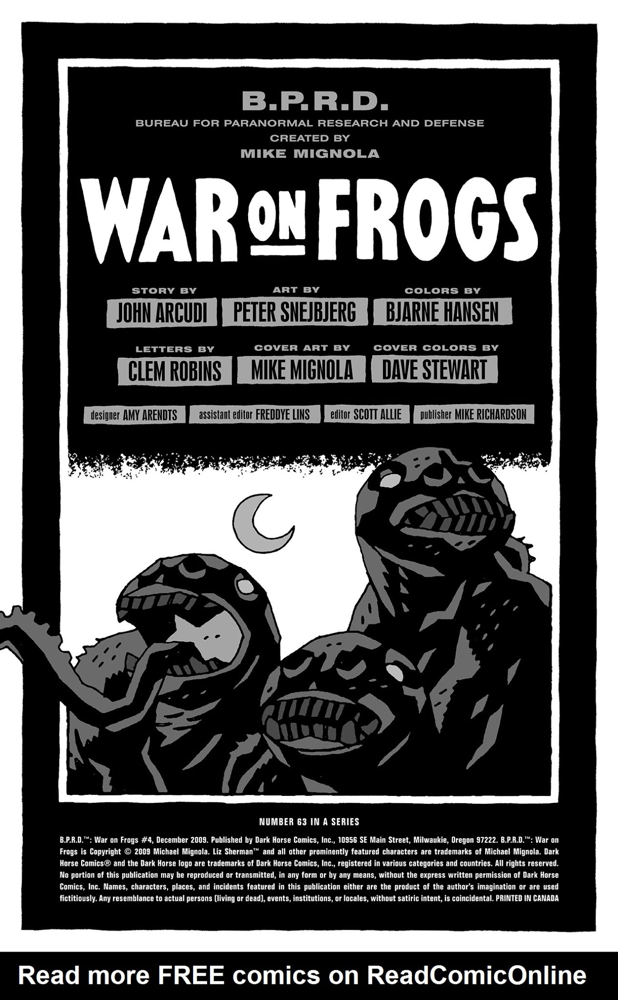 Read online B.P.R.D.: War on Frogs comic -  Issue #4 - 2