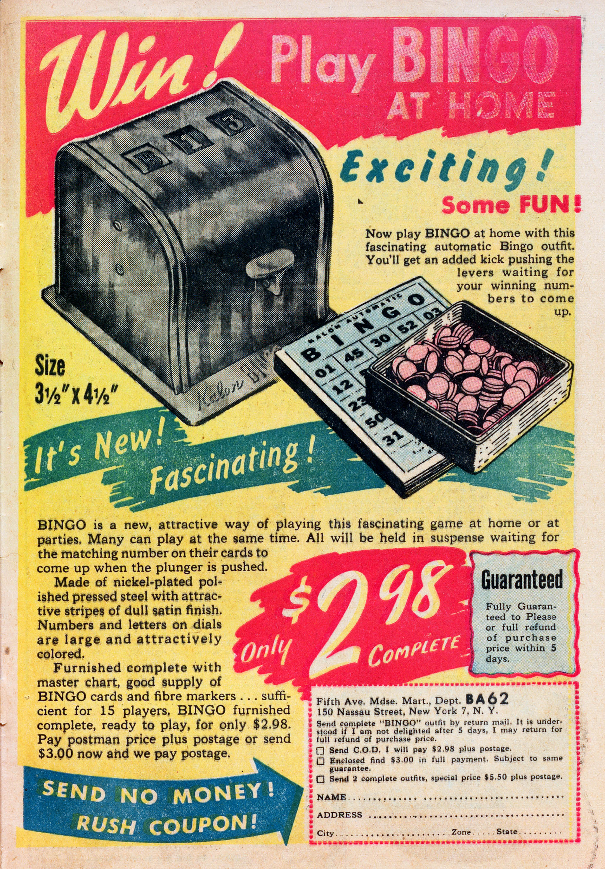 Read online Comedy Comics (1948) comic -  Issue #1 - 33