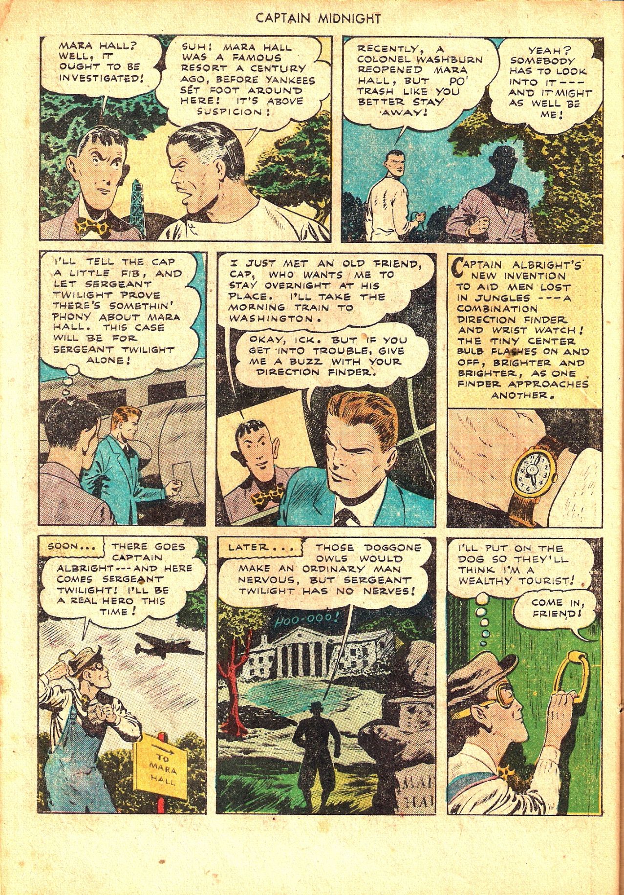 Read online Captain Midnight (1942) comic -  Issue #26 - 14