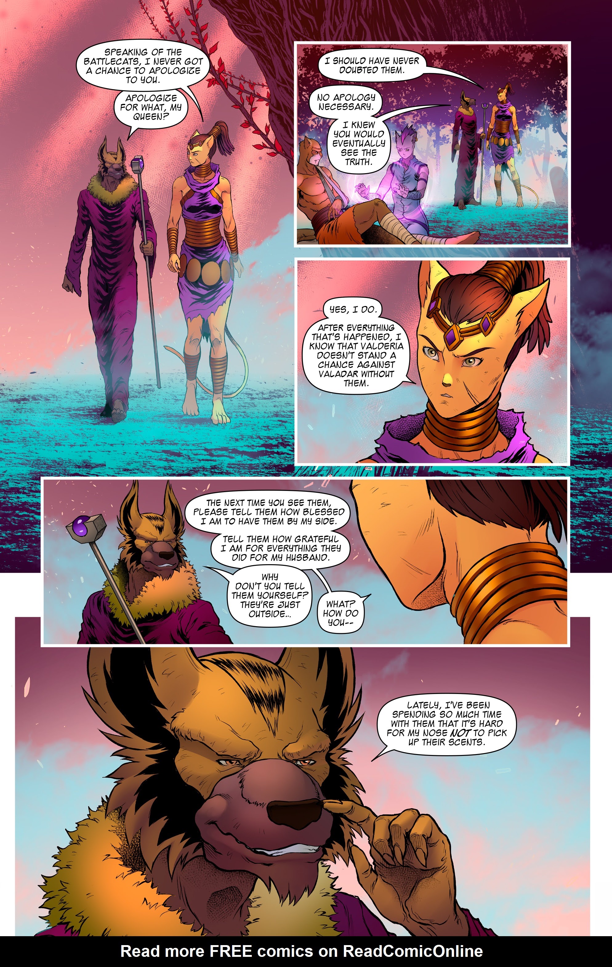 Read online Battlecats (2021) comic -  Issue #1 - 26