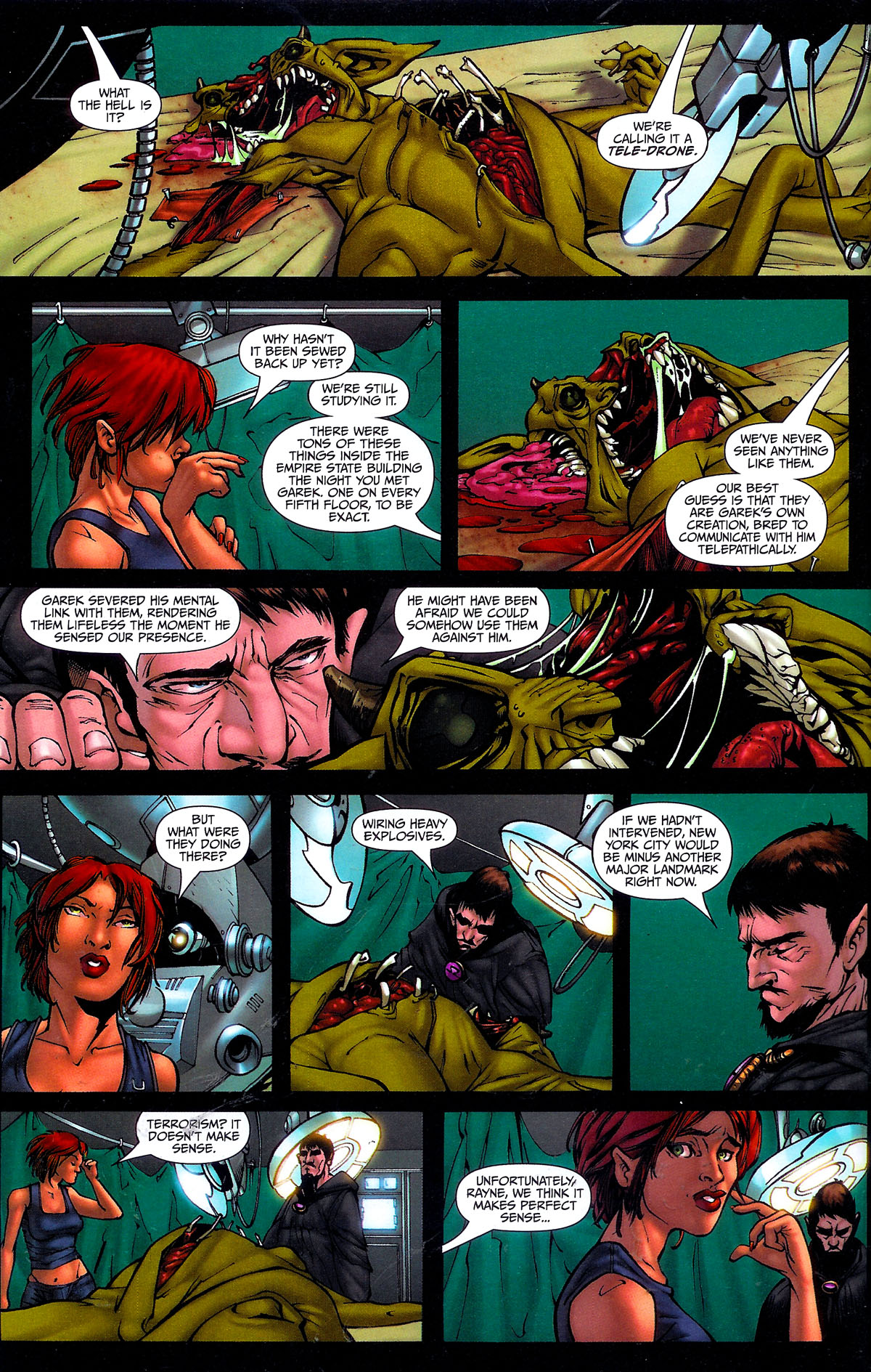 Read online BloodRayne: Plague of Dreams comic -  Issue #1 - 18
