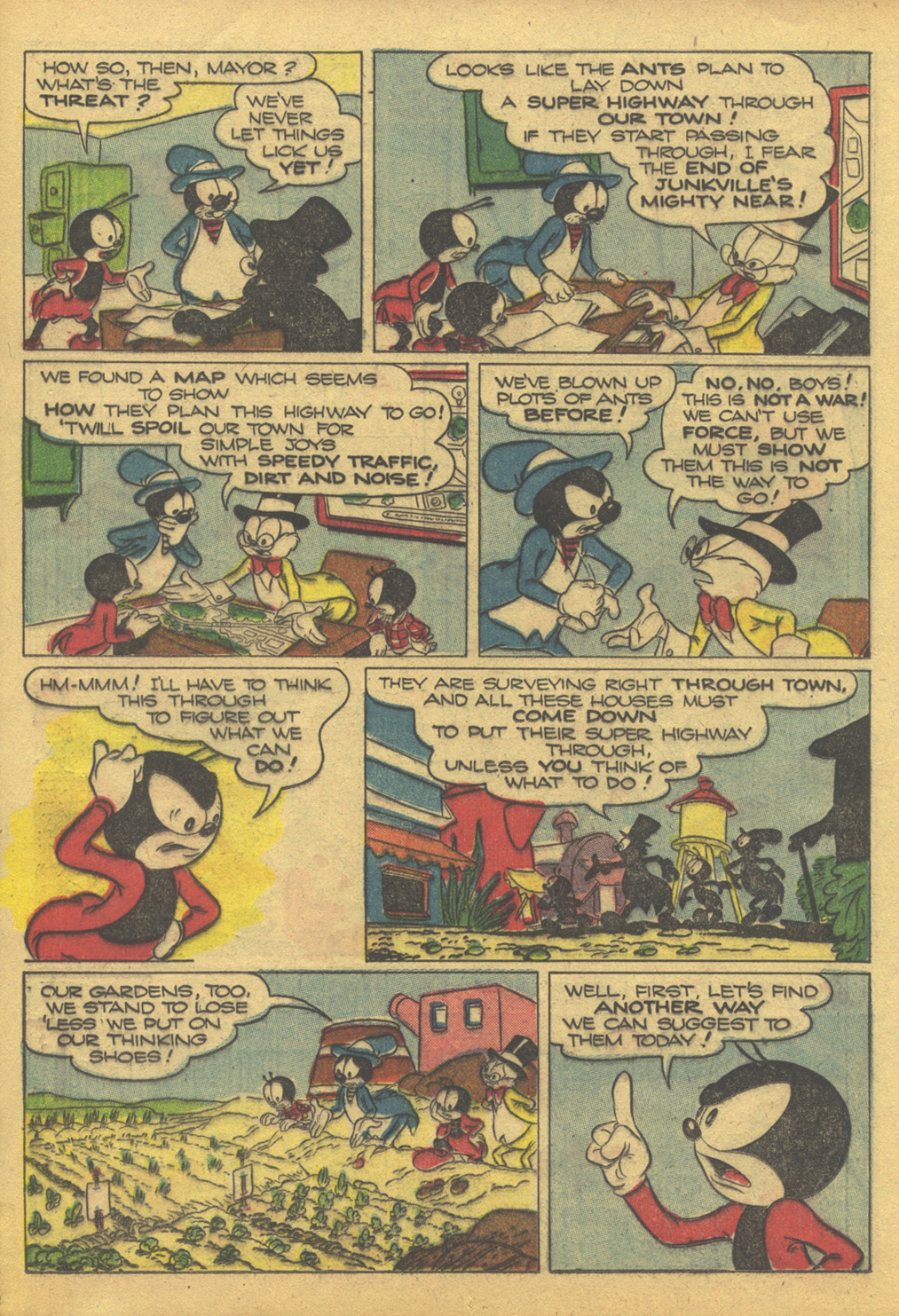Read online Walt Disney's Comics and Stories comic -  Issue #91 - 16