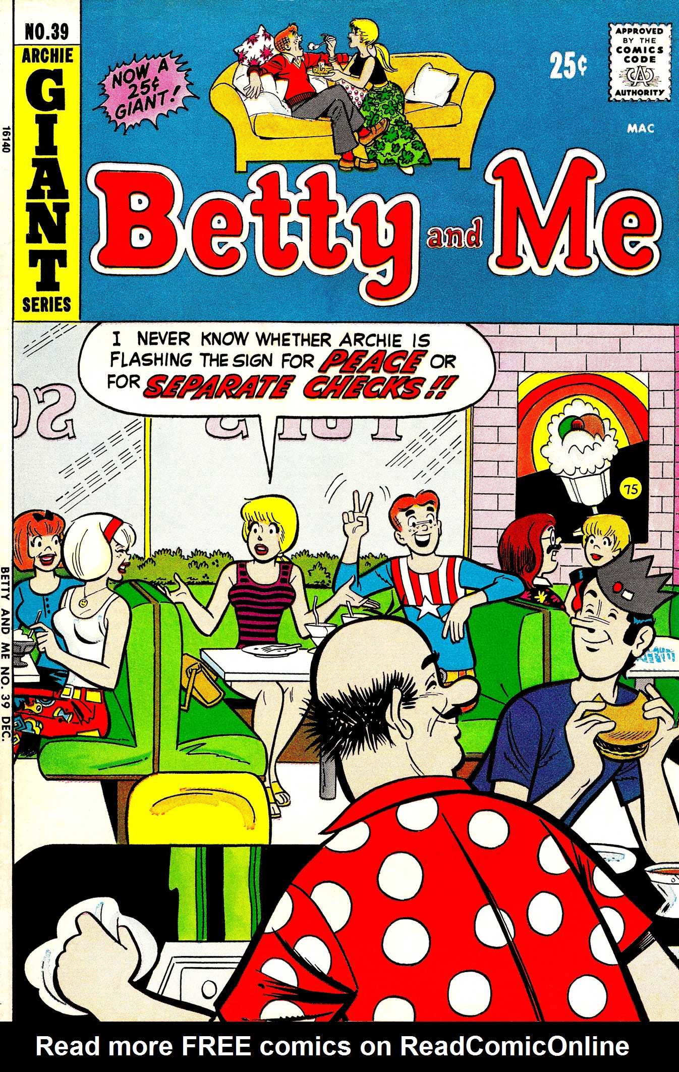 Read online Betty and Me comic -  Issue #39 - 1