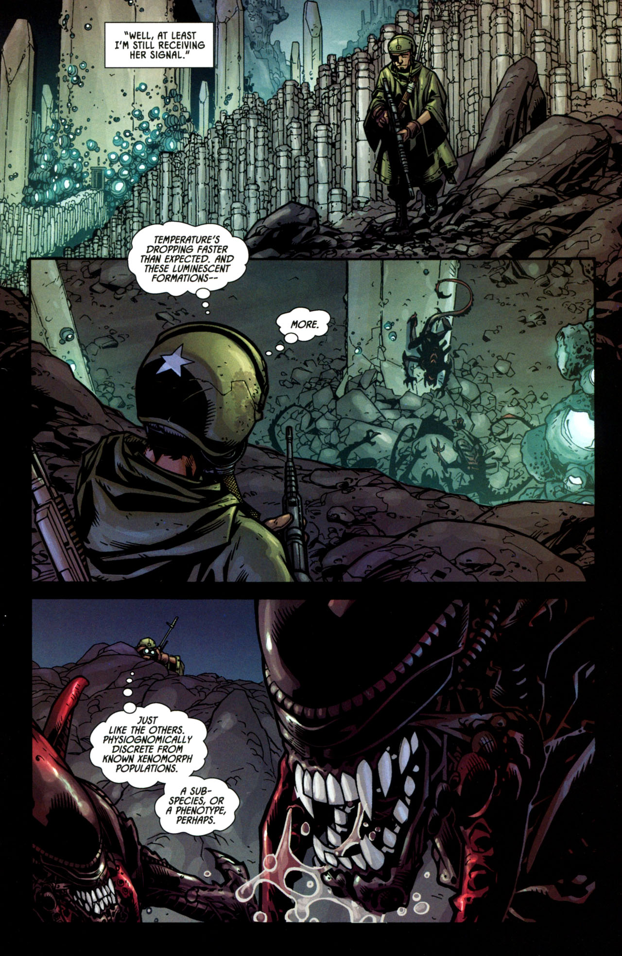 Read online Aliens (2009) comic -  Issue #2 - 17