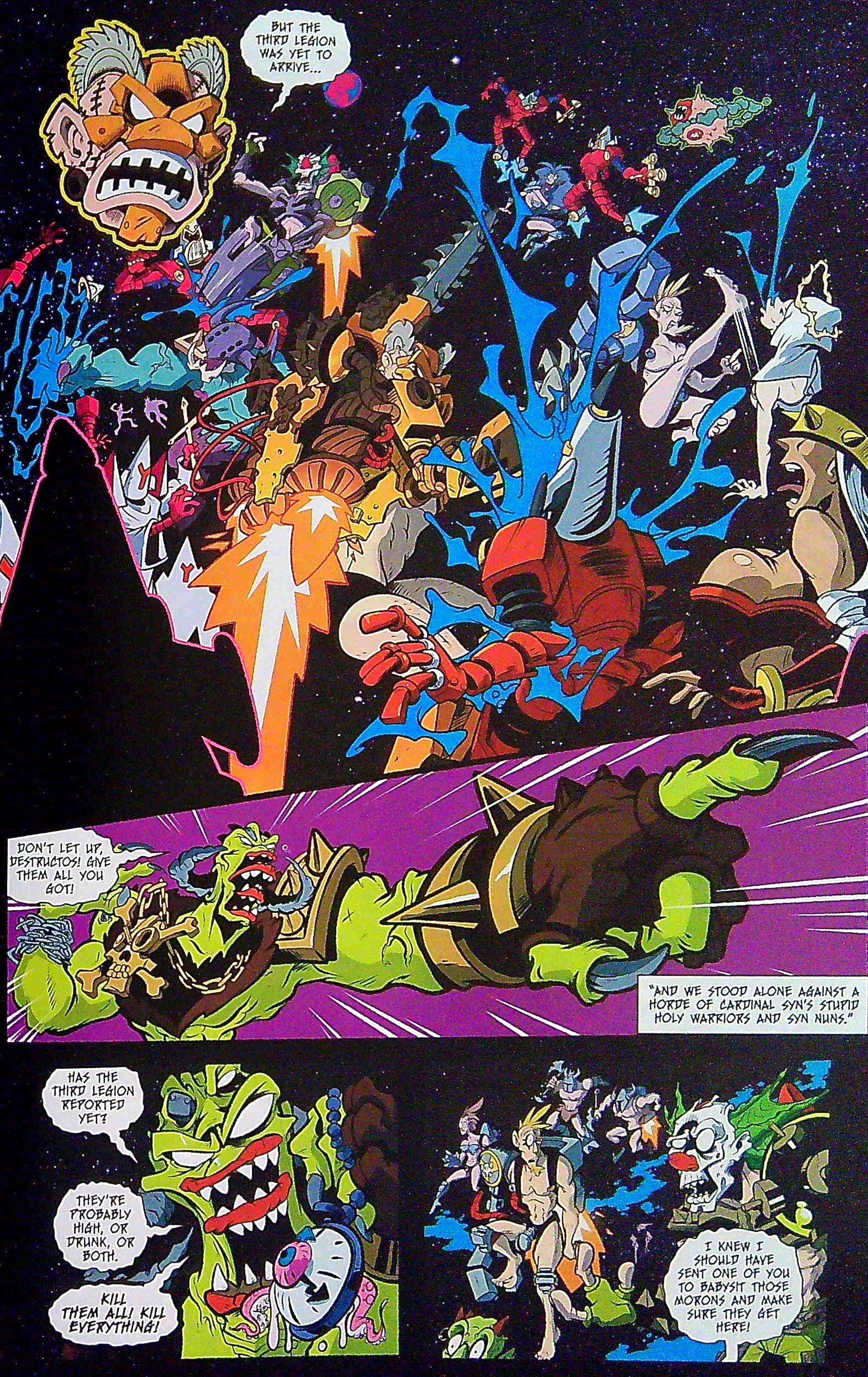 Read online GWAR: The Enormogantic Fail comic -  Issue # TPB - 7