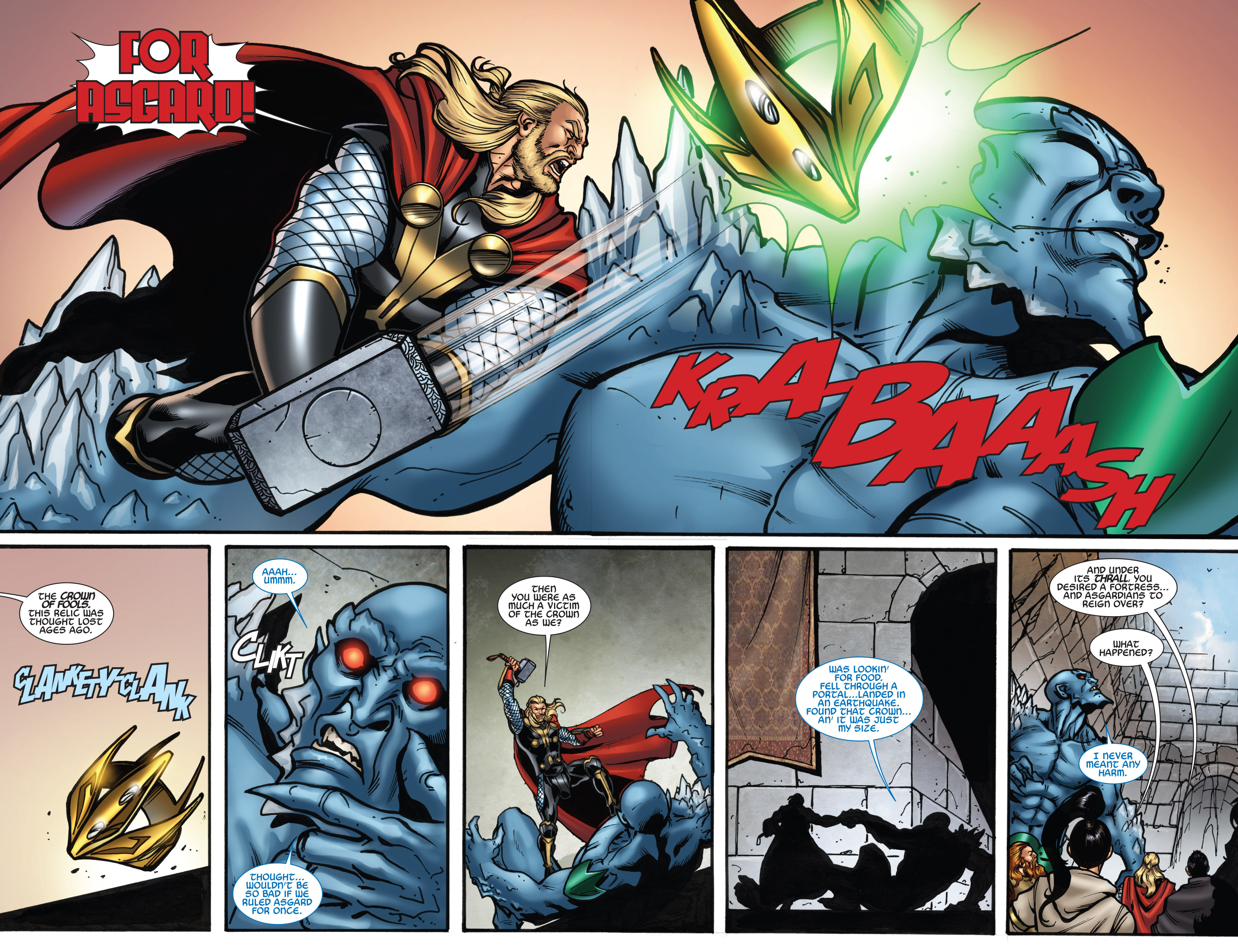 Read online Thor: The Crown of Fools comic -  Issue # Full - 20