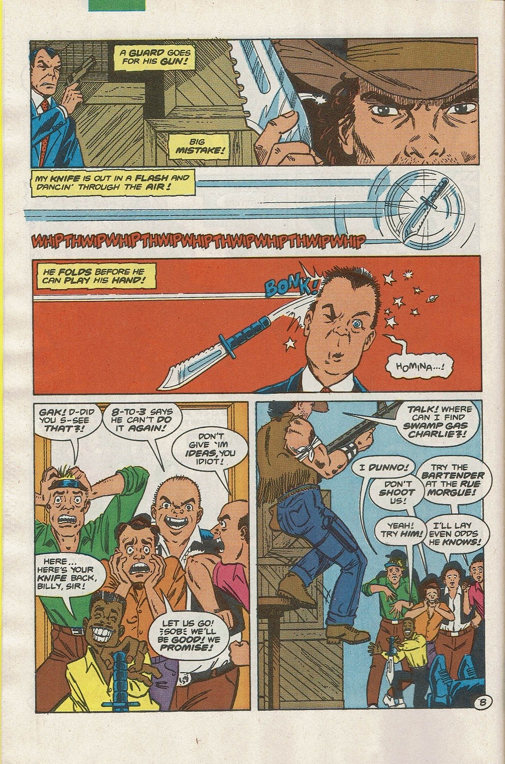 Read online The Adventures of Bayou Billy comic -  Issue #4 - 10