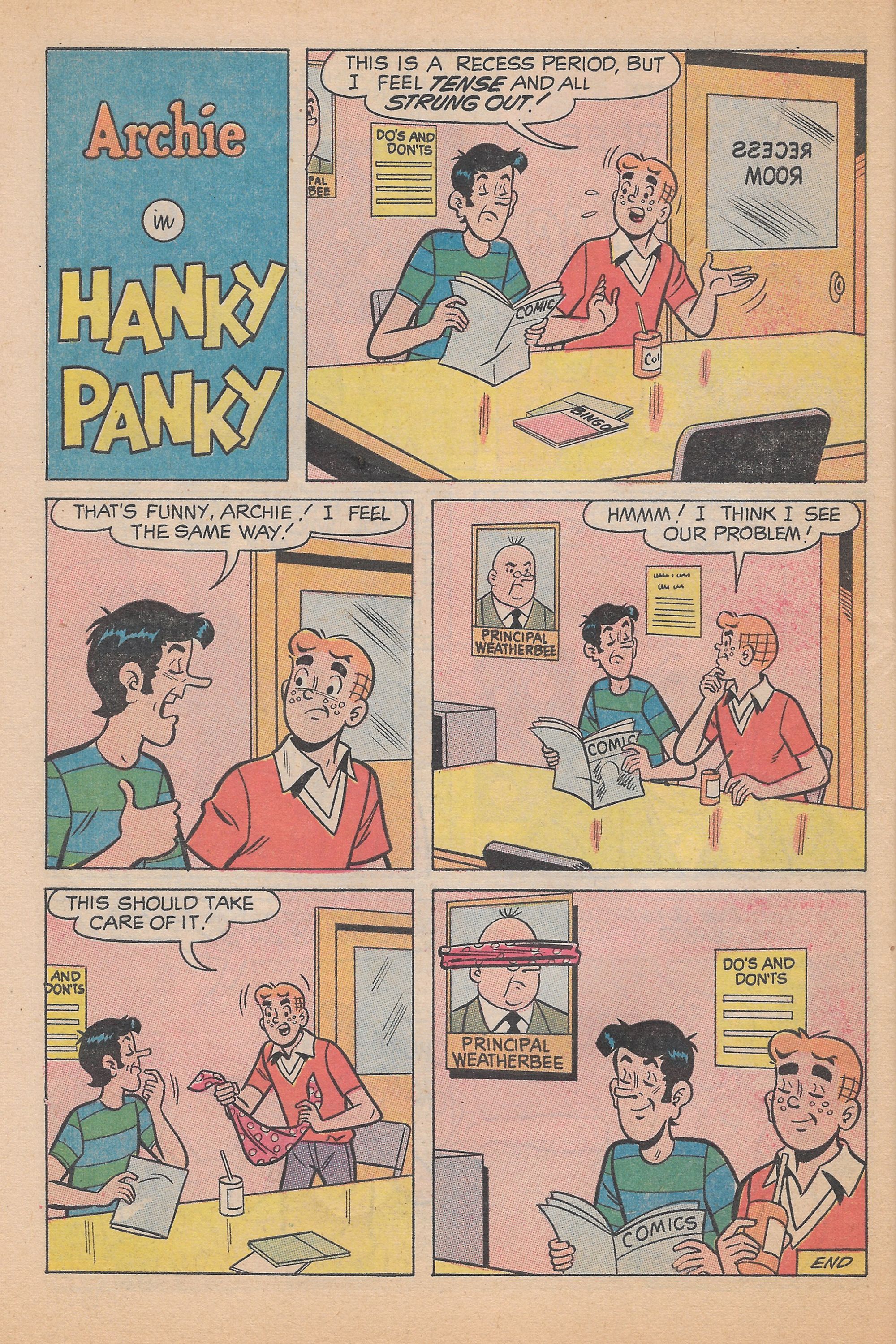Read online Archie's Joke Book Magazine comic -  Issue #151 - 30