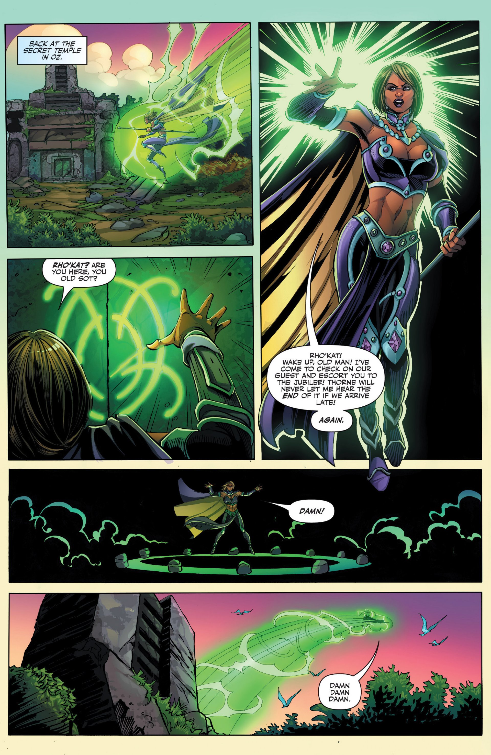 Read online Grimm Fairy Tales presents Oz: Age of Darkness comic -  Issue # Full - 15