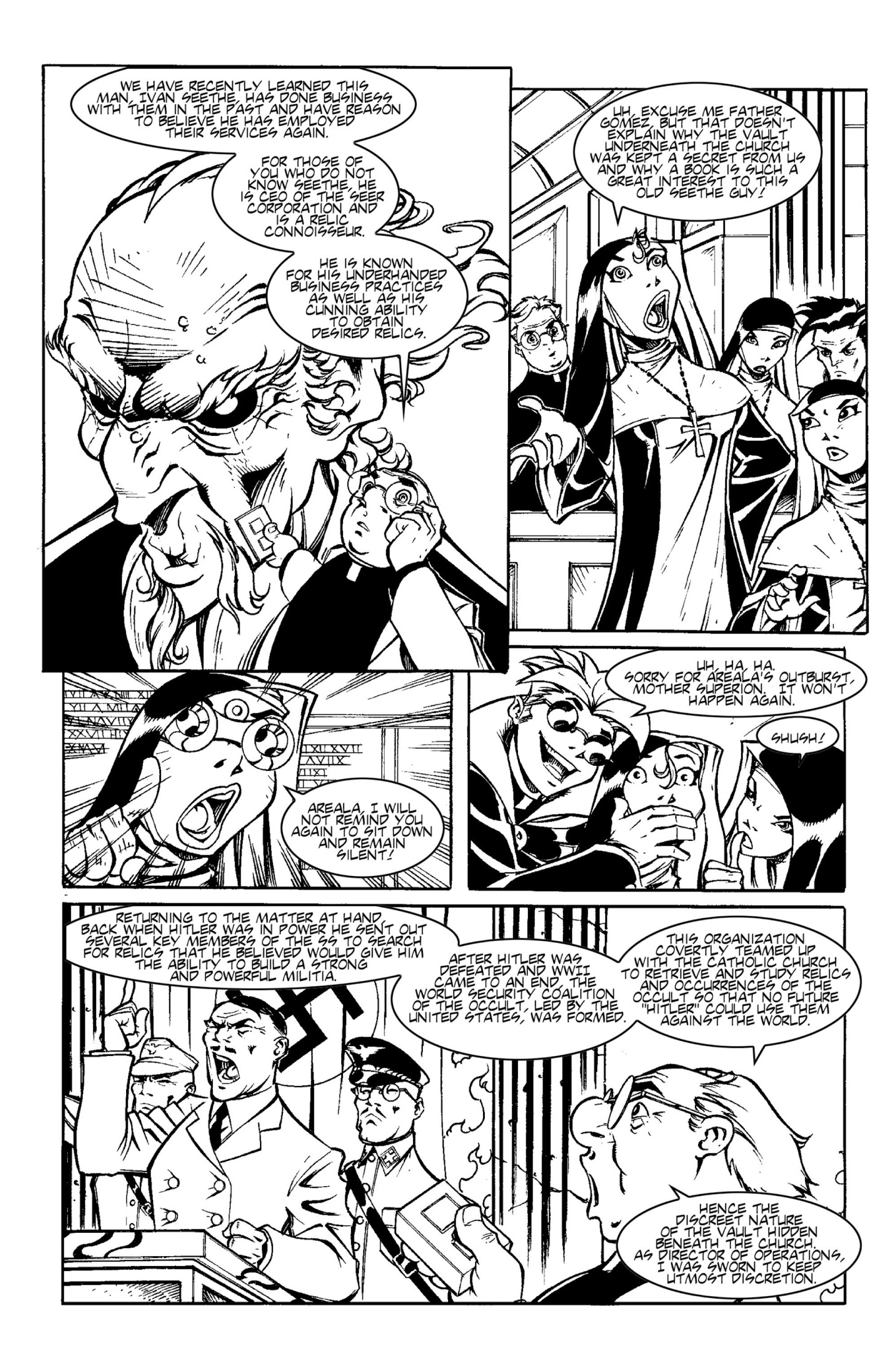 Read online Warrior Nun Areala: Armor of God comic -  Issue # TPB - 23