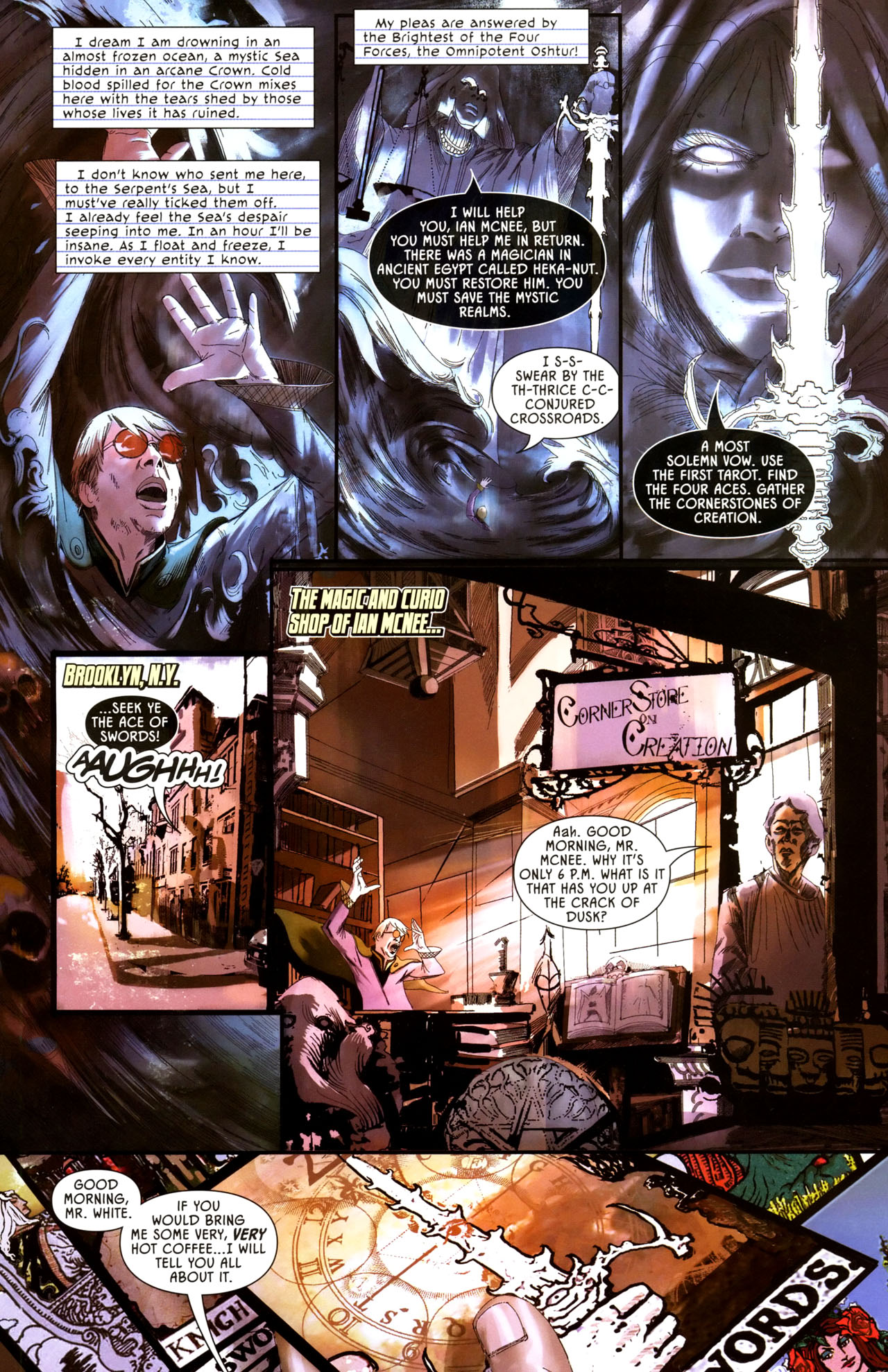 Read online Mystic Arcana comic -  Issue #1 - 3