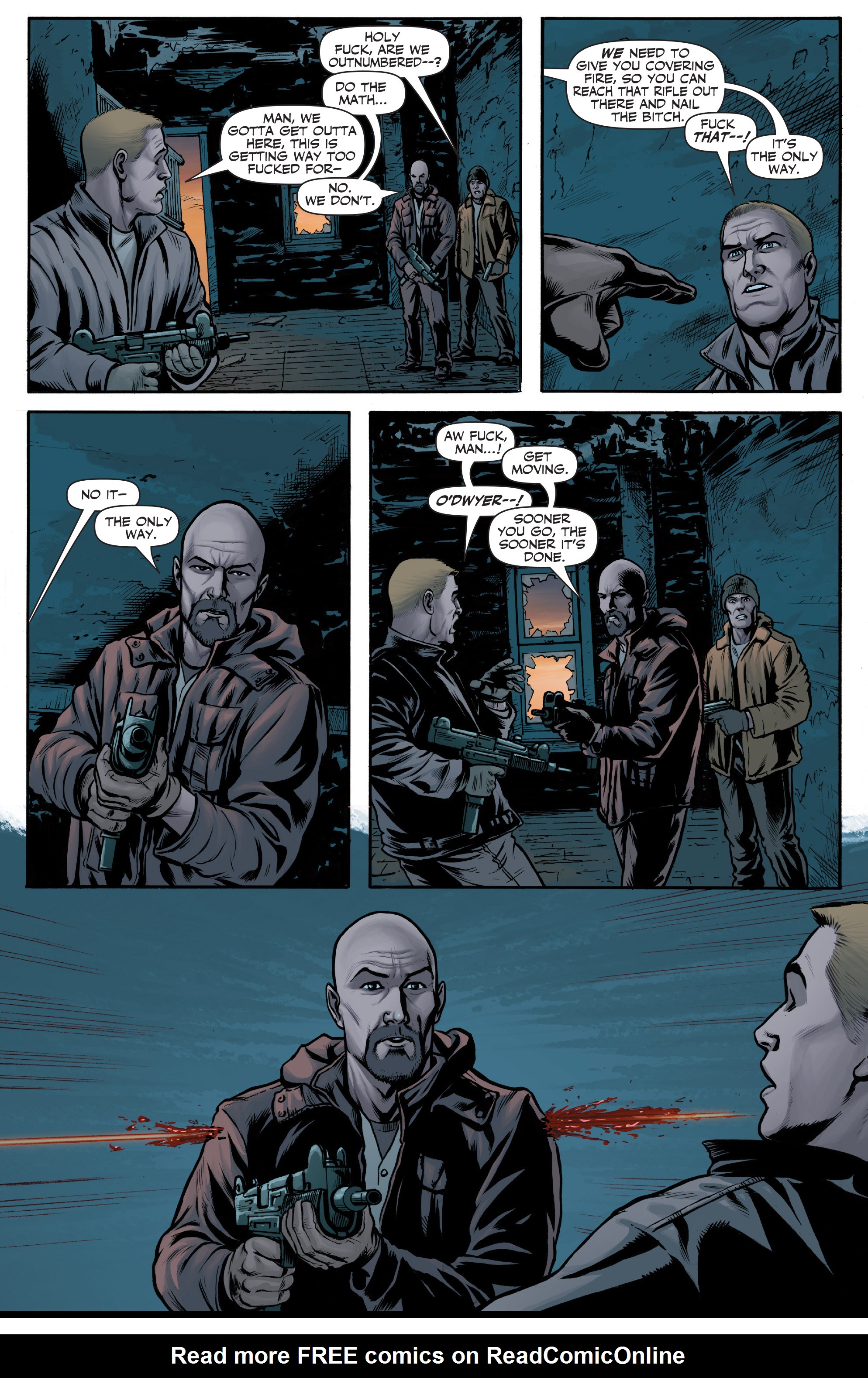 Read online Red Team comic -  Issue #7 - 16