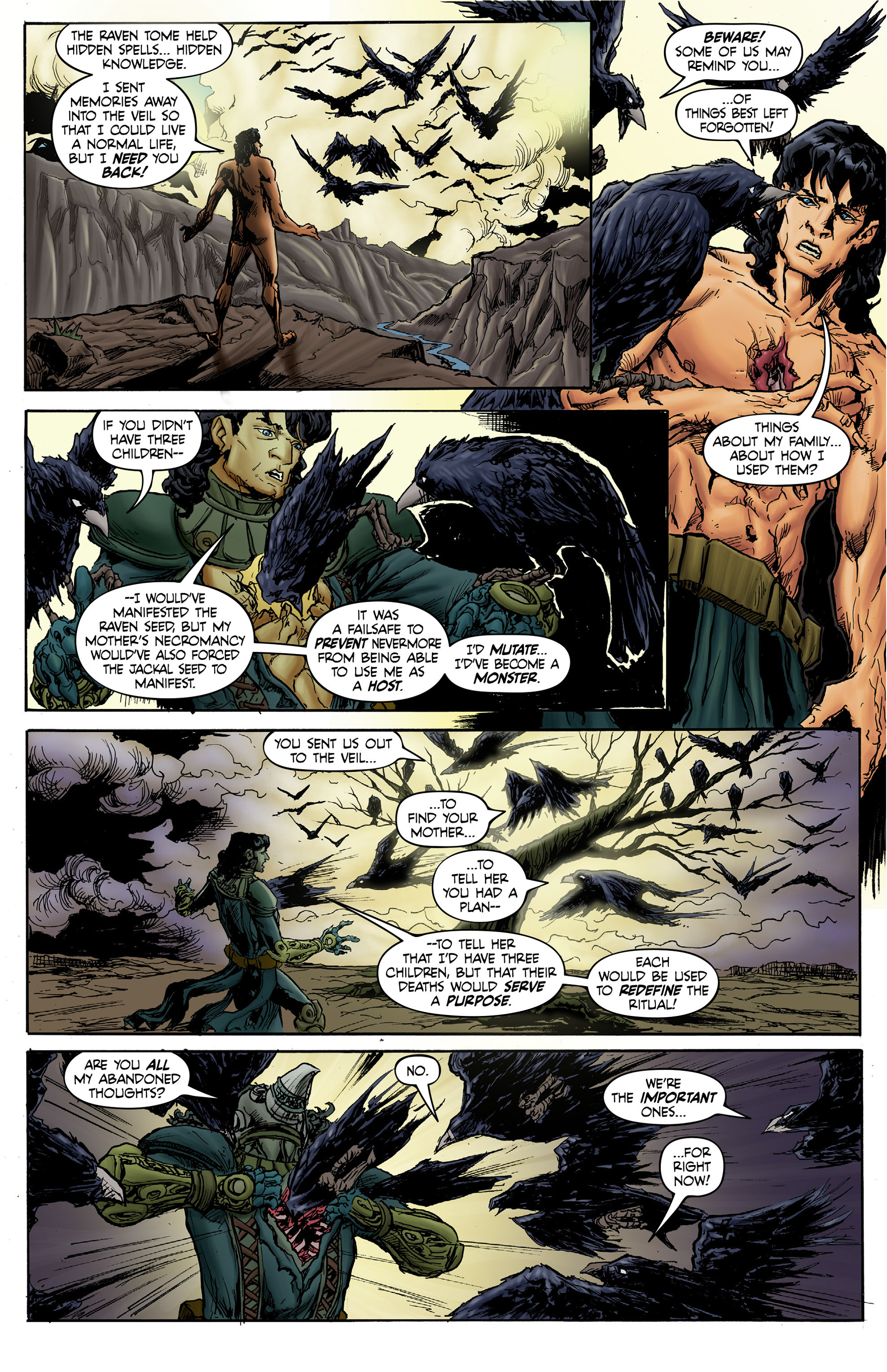 Read online Raven Nevermore comic -  Issue #8 - 10