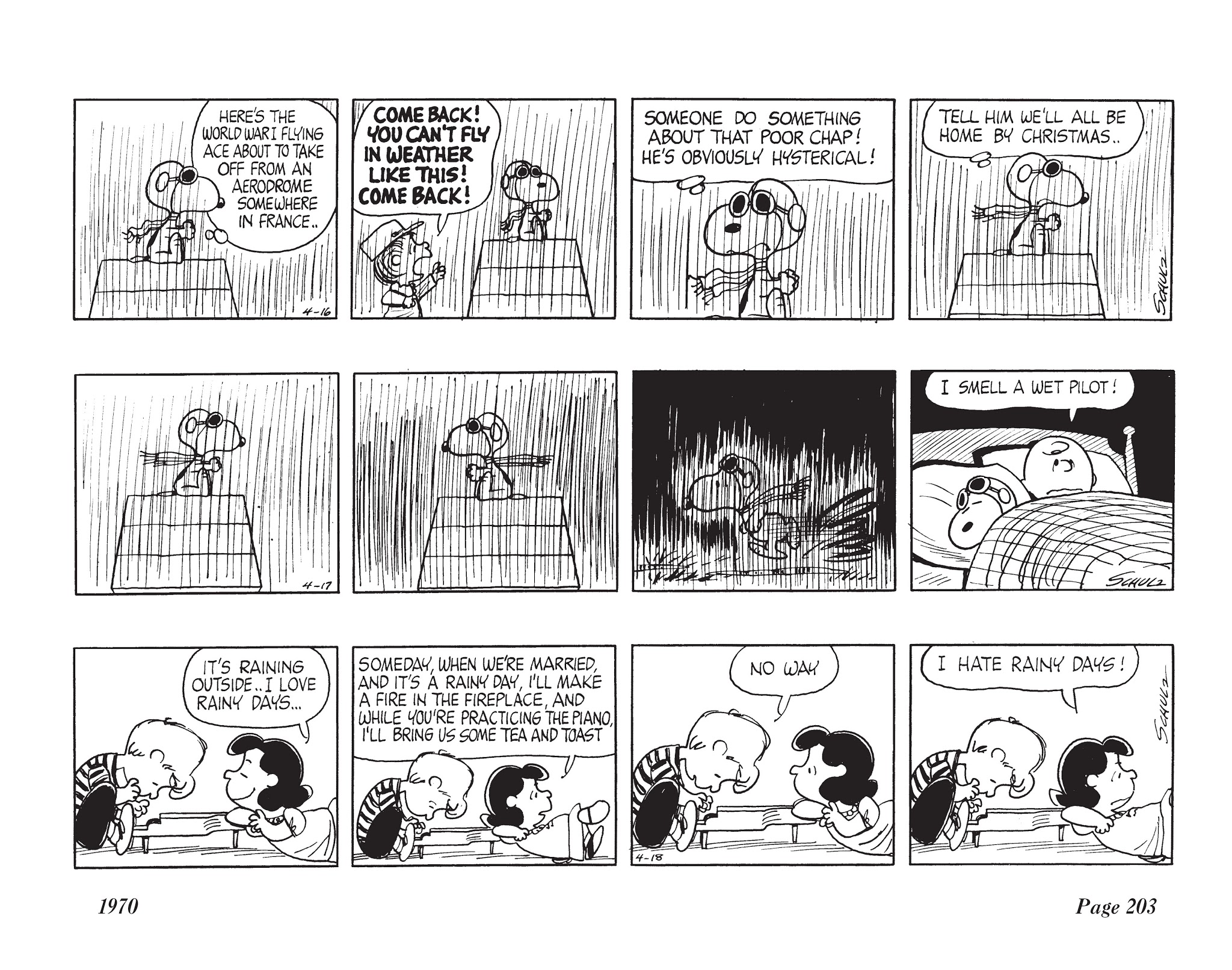 Read online The Complete Peanuts comic -  Issue # TPB 10 - 216