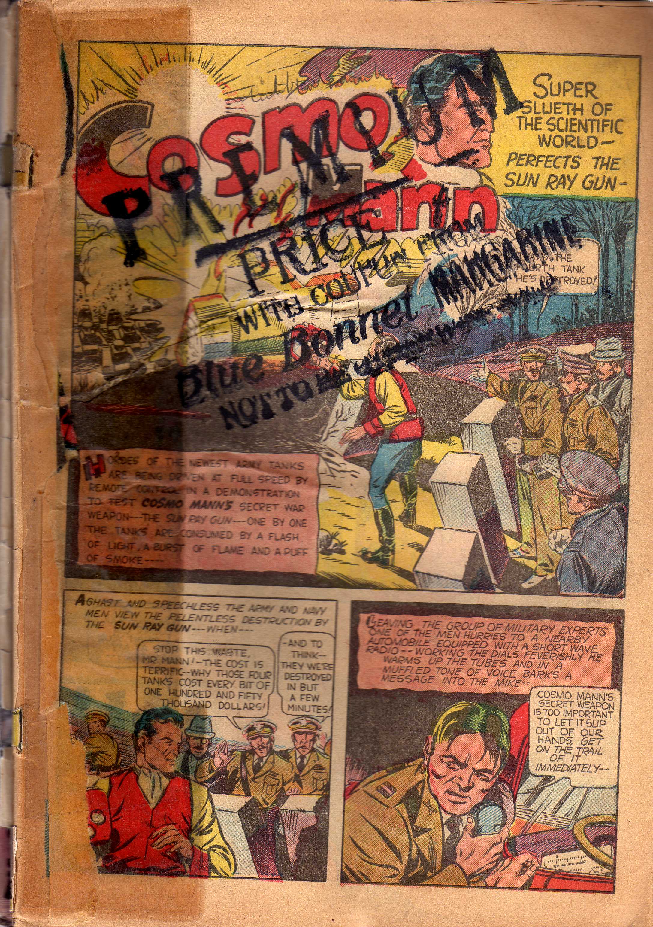 Read online Bang-Up Comics comic -  Issue #1 - 4