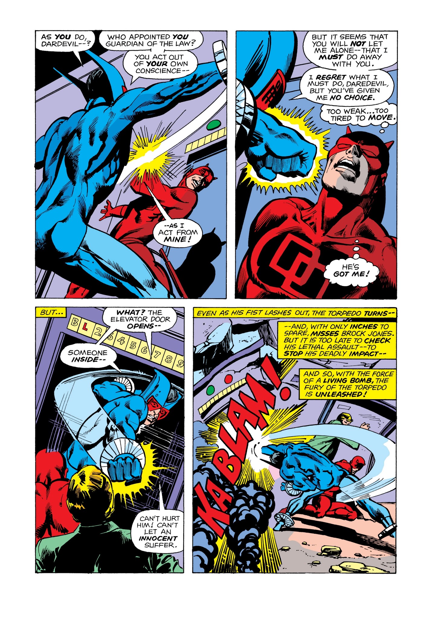Read online Marvel Masterworks: Daredevil comic -  Issue # TPB 12 (Part 2) - 42