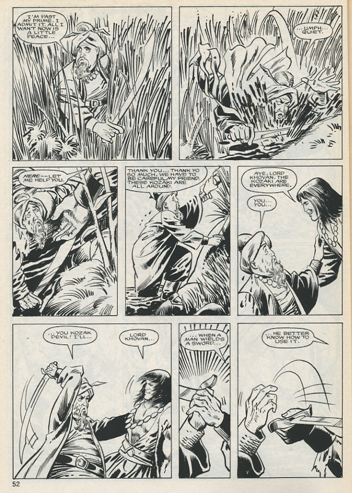 The Savage Sword Of Conan issue 131 - Page 52