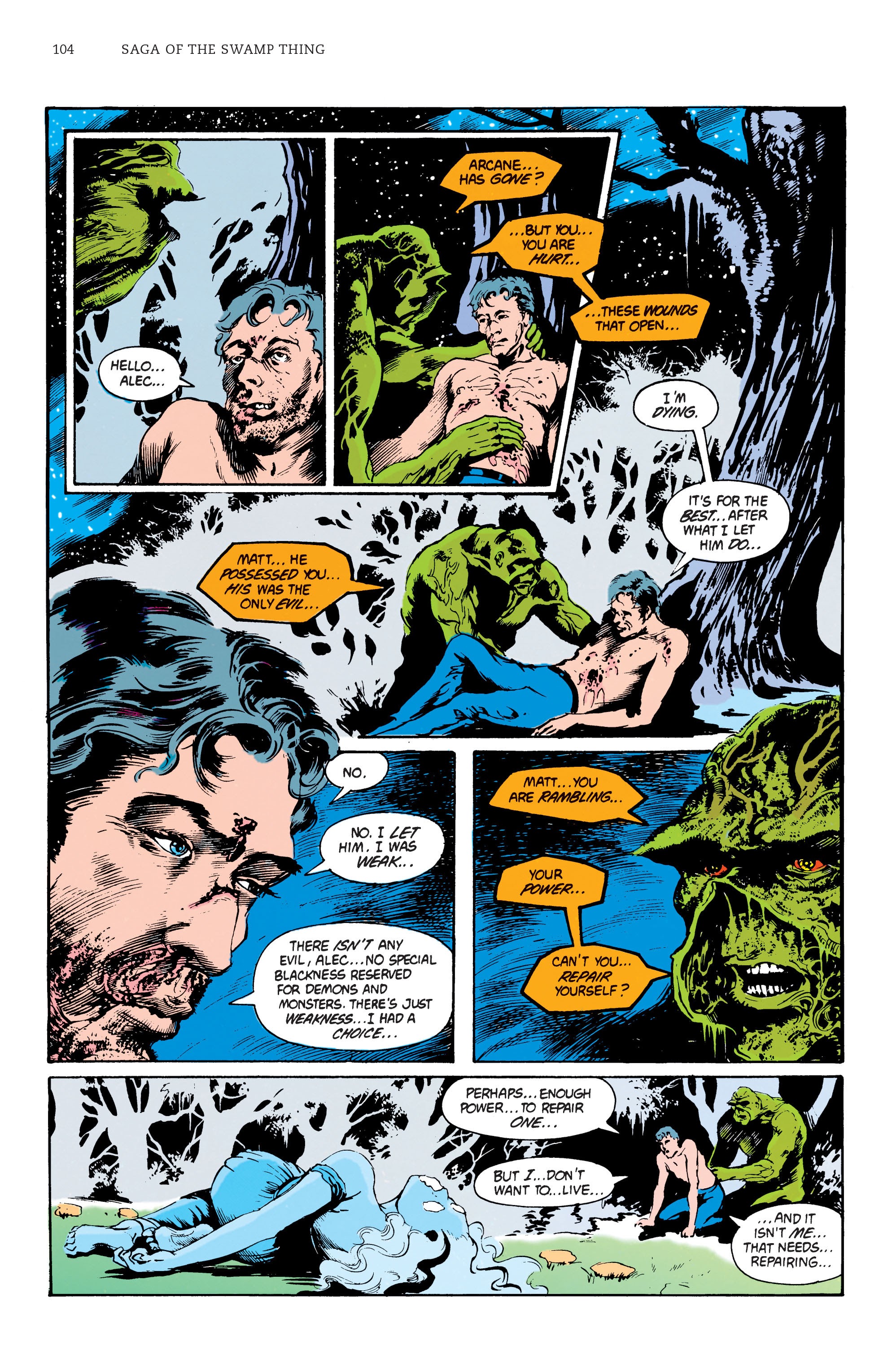 Read online Saga of the Swamp Thing comic -  Issue # TPB 2 (Part 2) - 2
