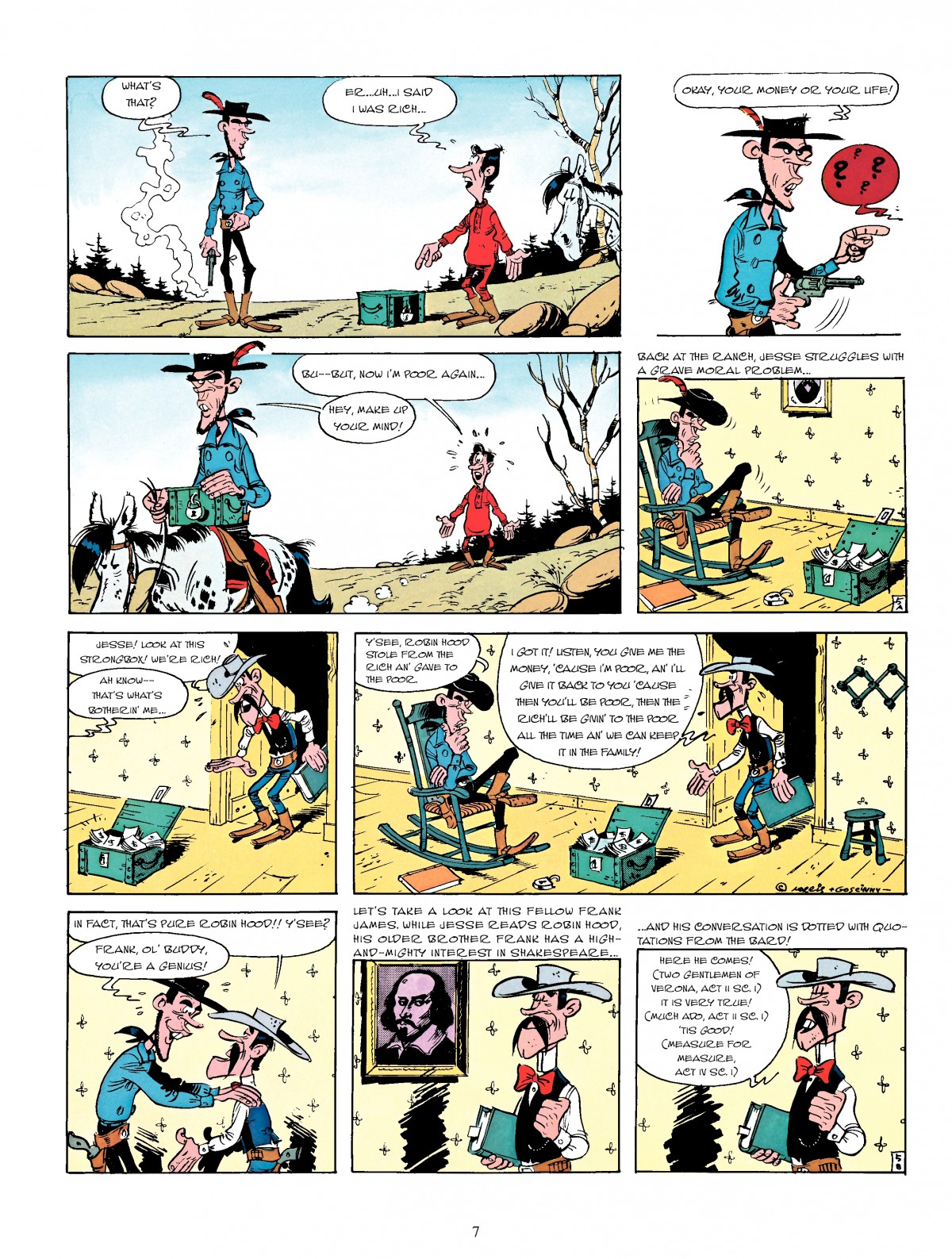 Read online A Lucky Luke Adventure comic -  Issue #4 - 9