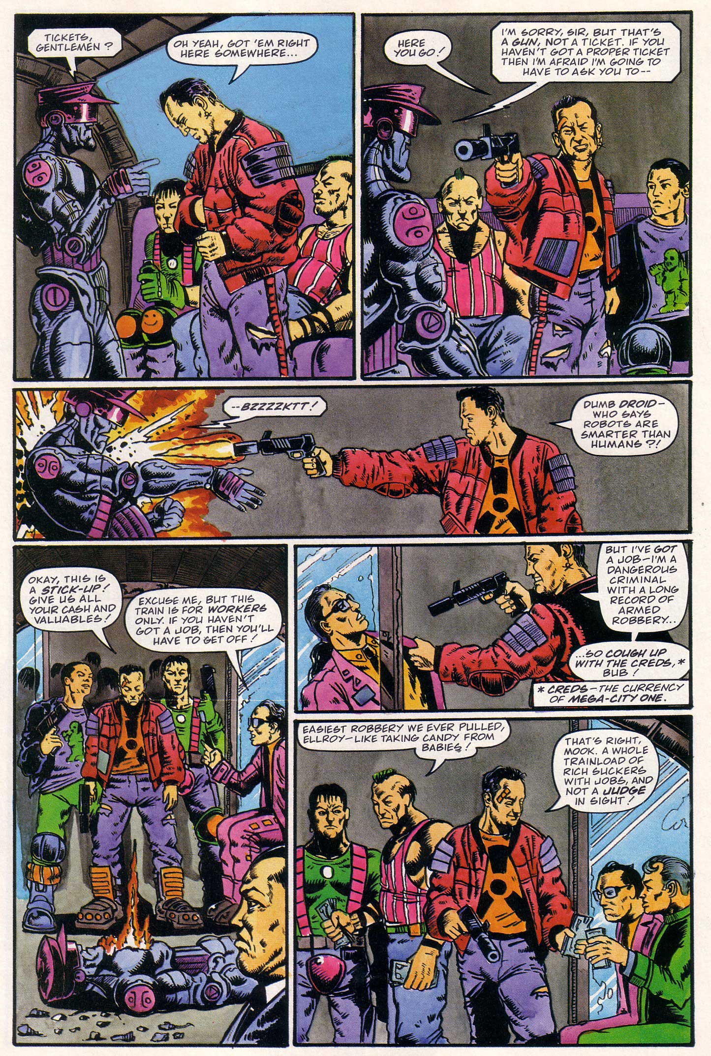Read online Judge Dredd Lawman of the Future comic -  Issue #2 - 30