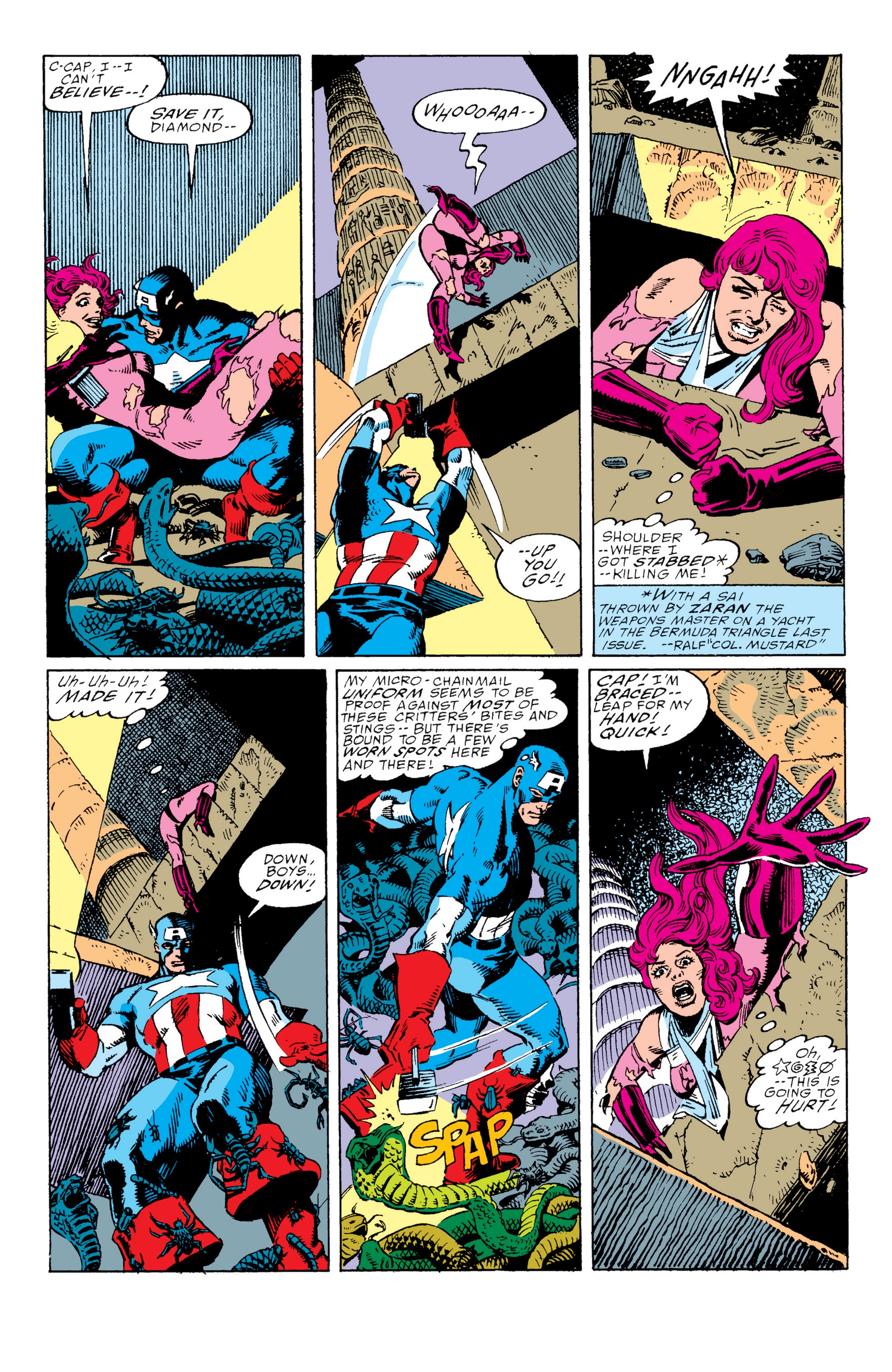 Read online Captain America Epic Collection comic -  Issue # TPB The Bloodstone Hunt (Part 3) - 37