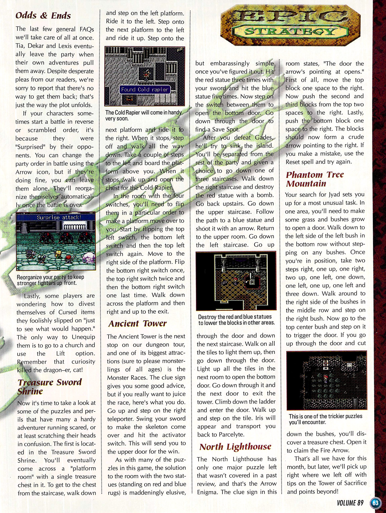 Read online Nintendo Power comic -  Issue #90 - 63