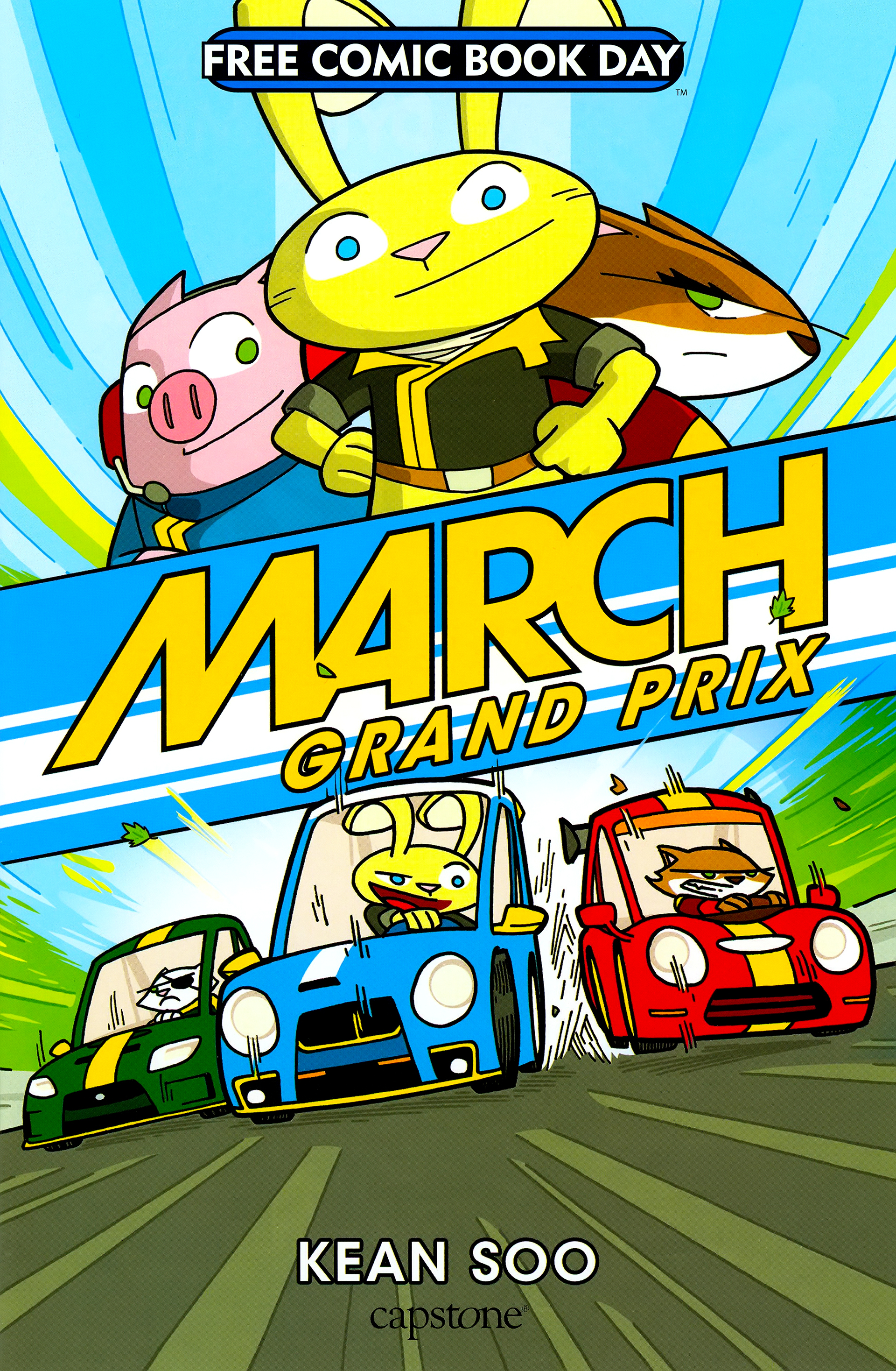 Read online Free Comic Book Day 2015 comic -  Issue # March Grand Prix - 1