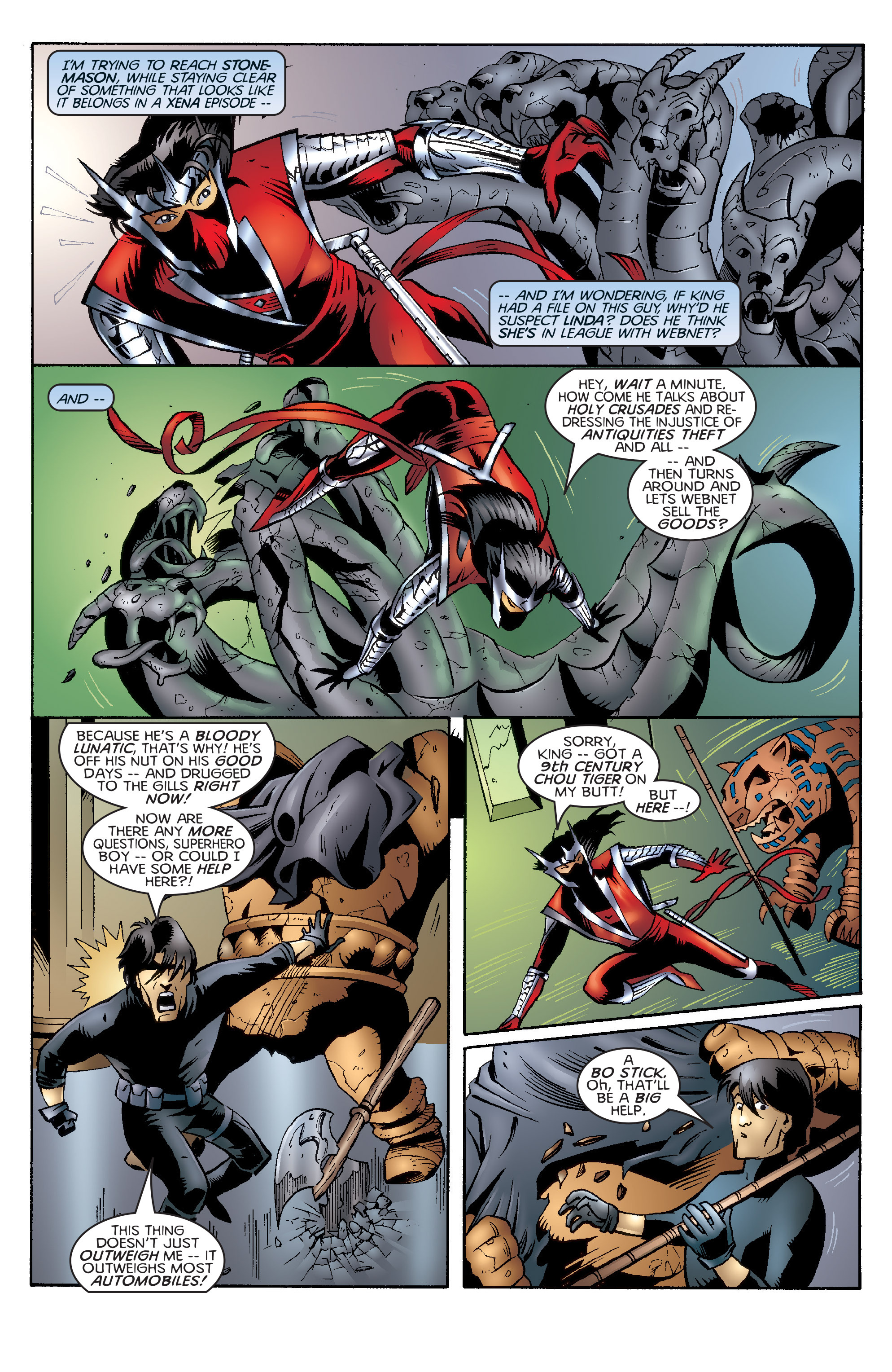 Read online Ninjak (1997) comic -  Issue #7 - 18