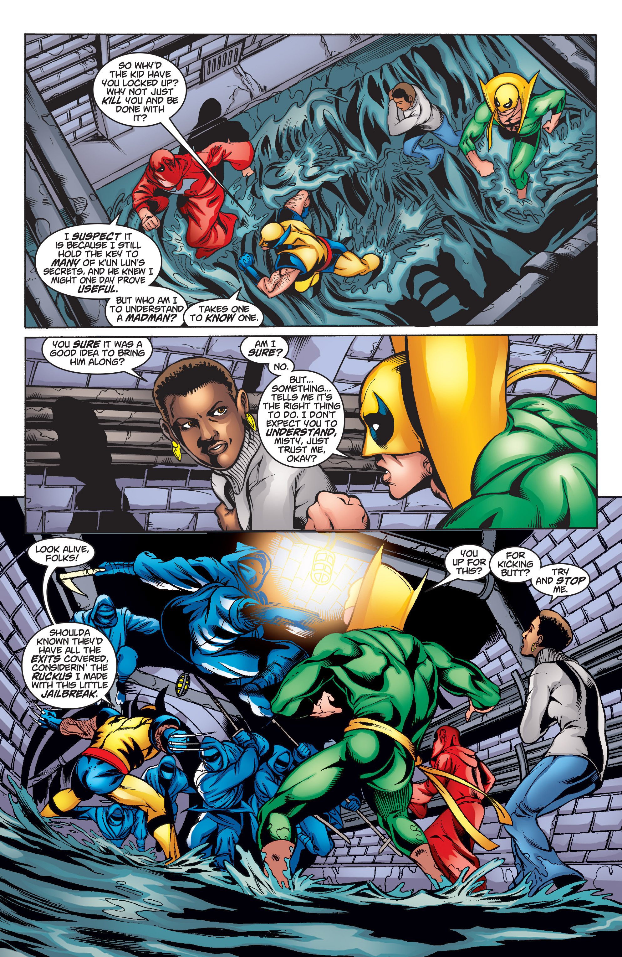 Read online Iron Fist: The Return of K'un Lun comic -  Issue # TPB - 185