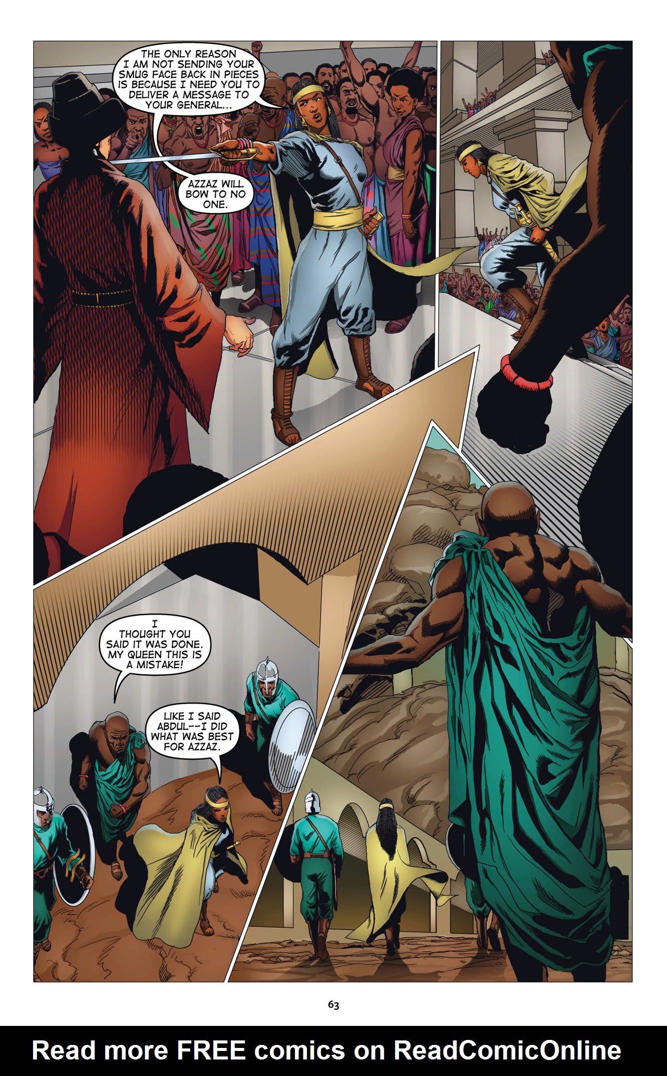 Read online Malika: Warrior Queen comic -  Issue # TPB 1 (Part 1) - 65
