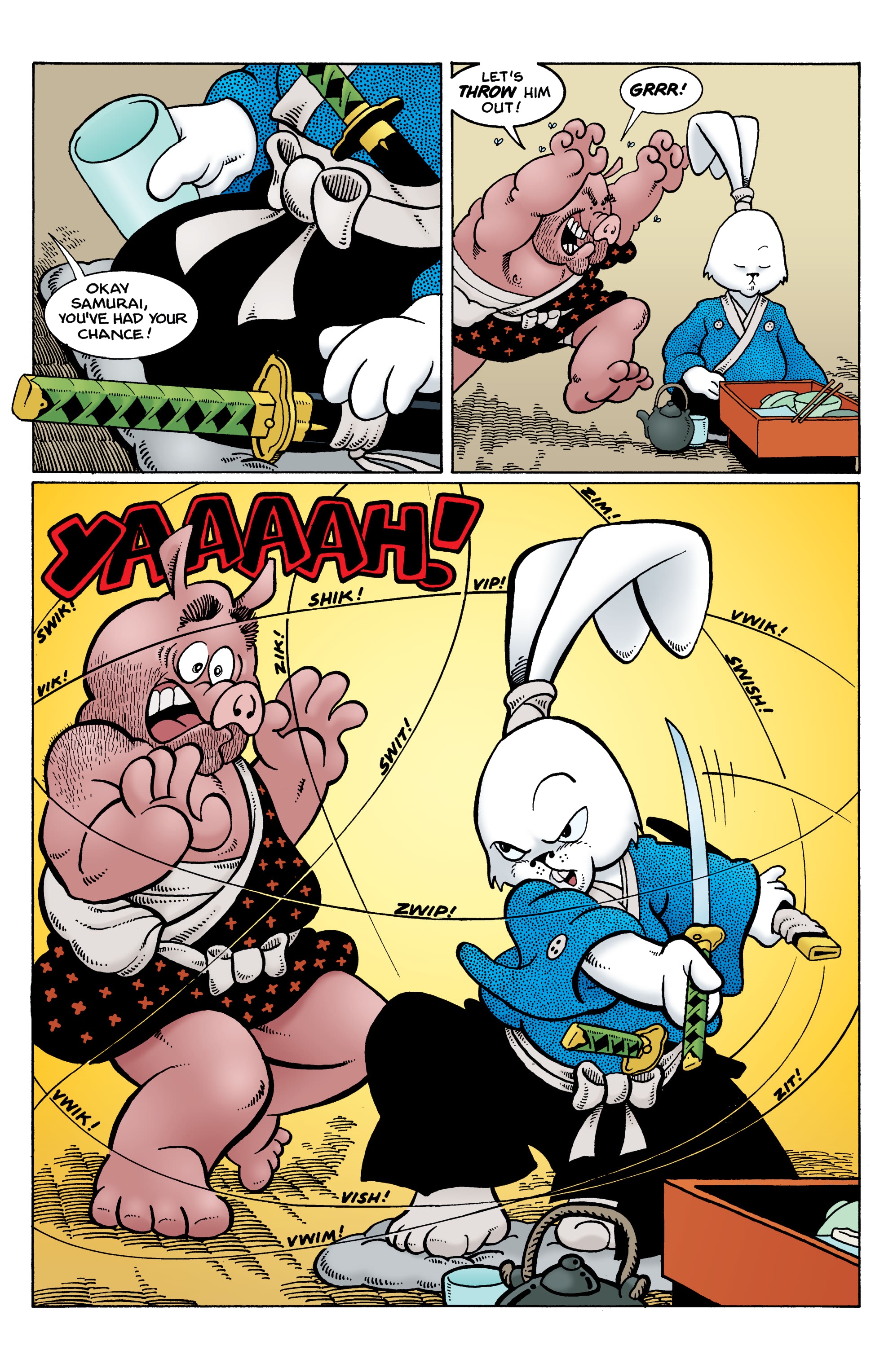 Read online Usagi Yojimbo Color Classics comic -  Issue #6 - 10