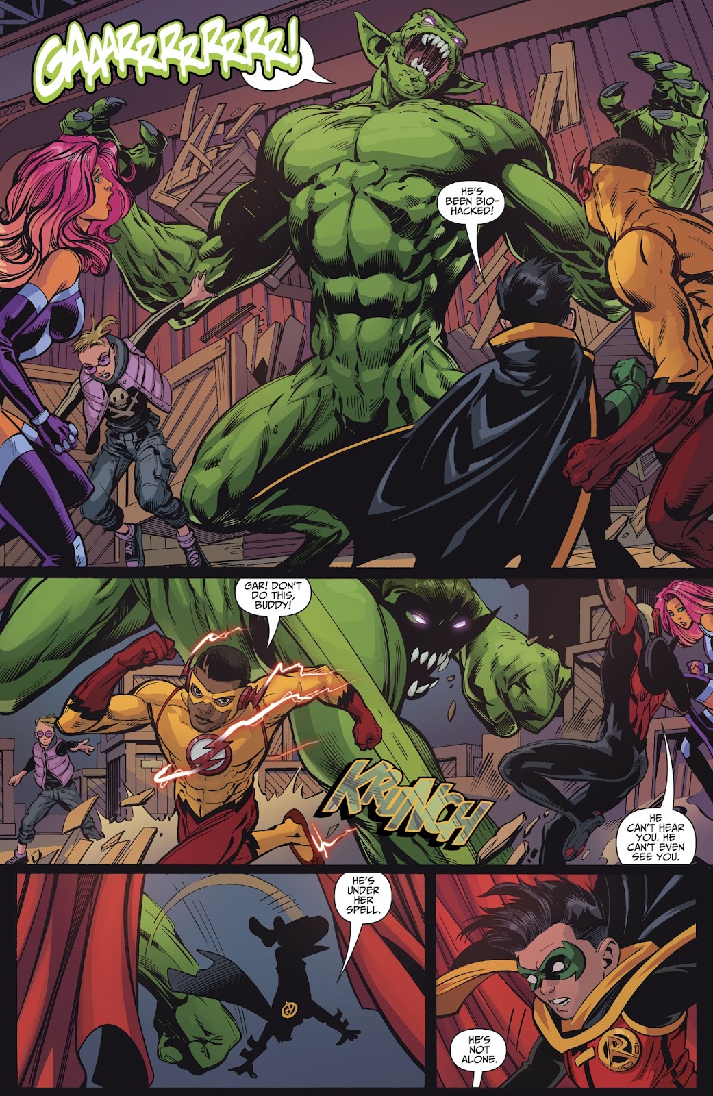 Teen Titans (2016) issue 18 - Page 21