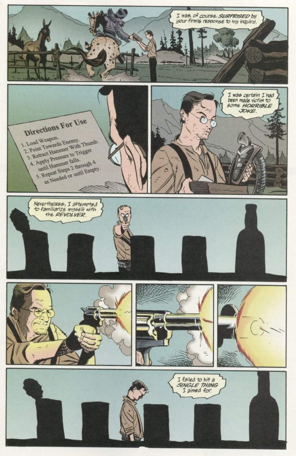 Read online Weird Western Tales (2001) comic -  Issue #1 - 23