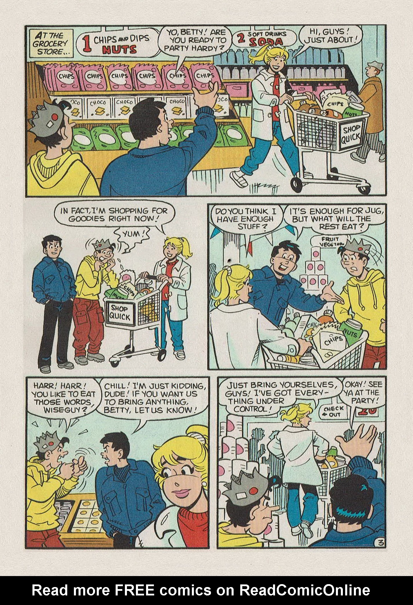 Read online Archie's Holiday Fun Digest comic -  Issue #12 - 93