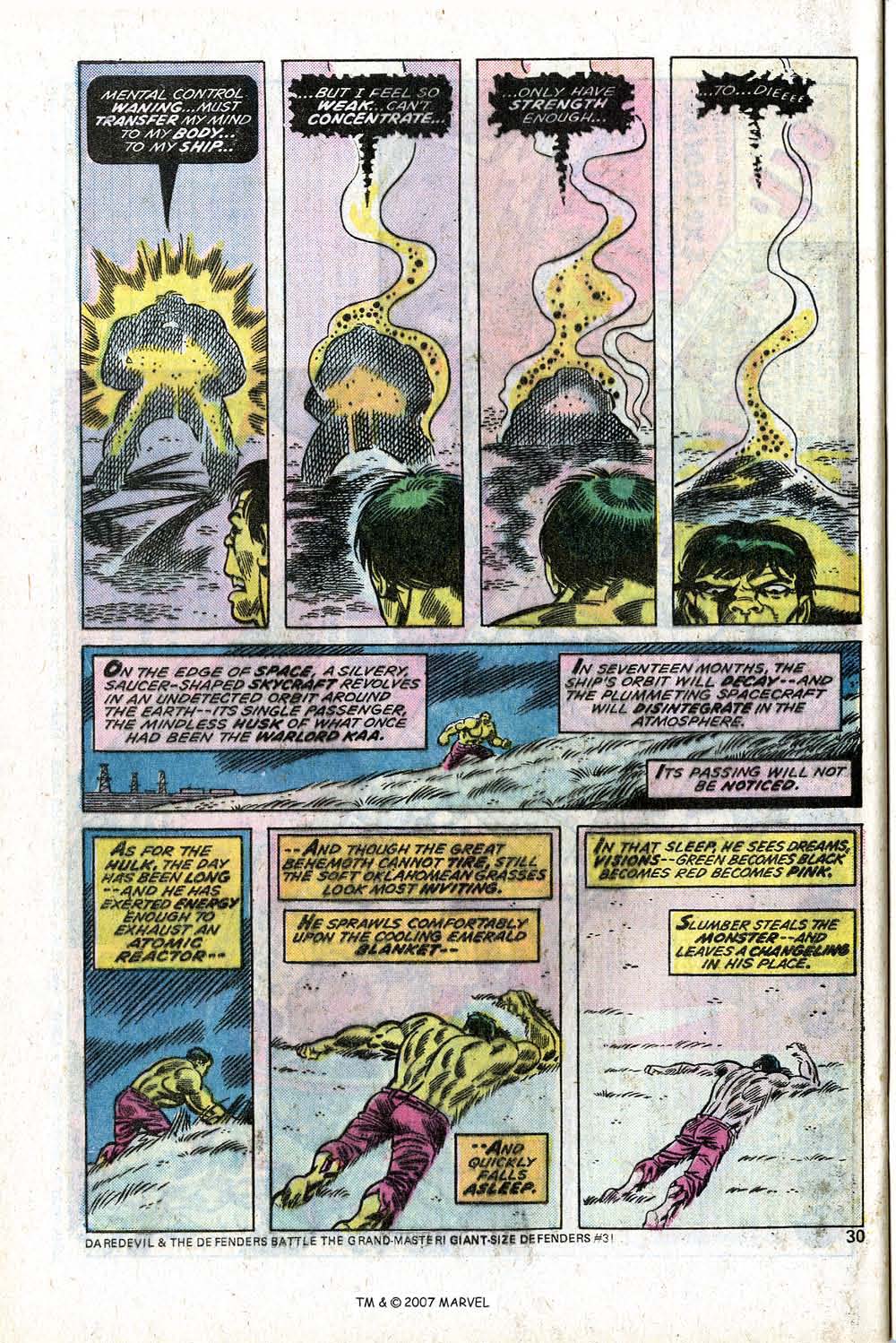 Read online The Incredible Hulk (1968) comic -  Issue #184 - 32